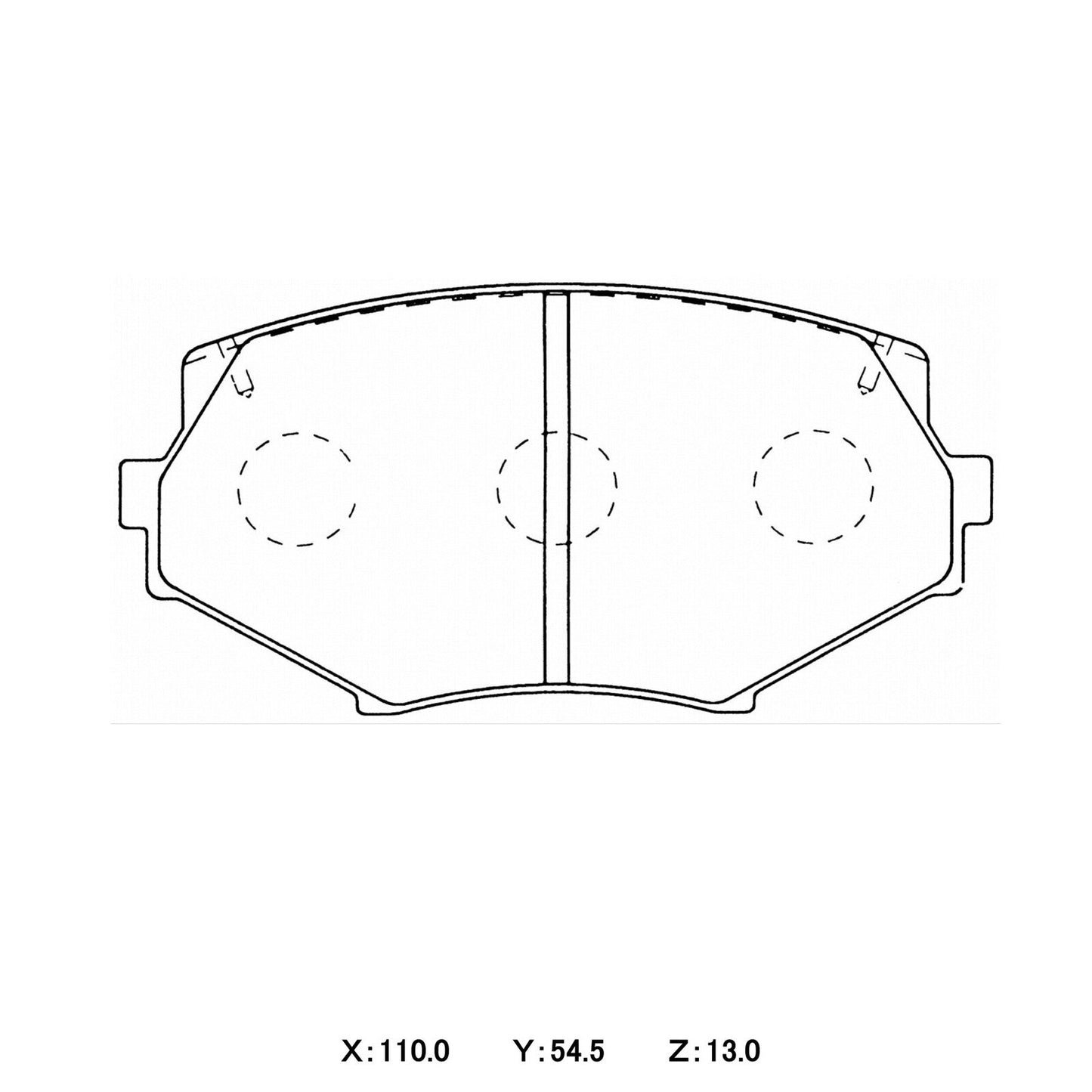 WinmaX Brake Pads Mazda MX5 (NB & NB8A)