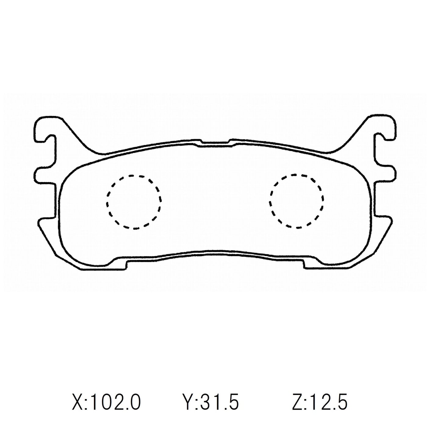 WinmaX Brake Pads Mazda MX5 (NB & NB8A)