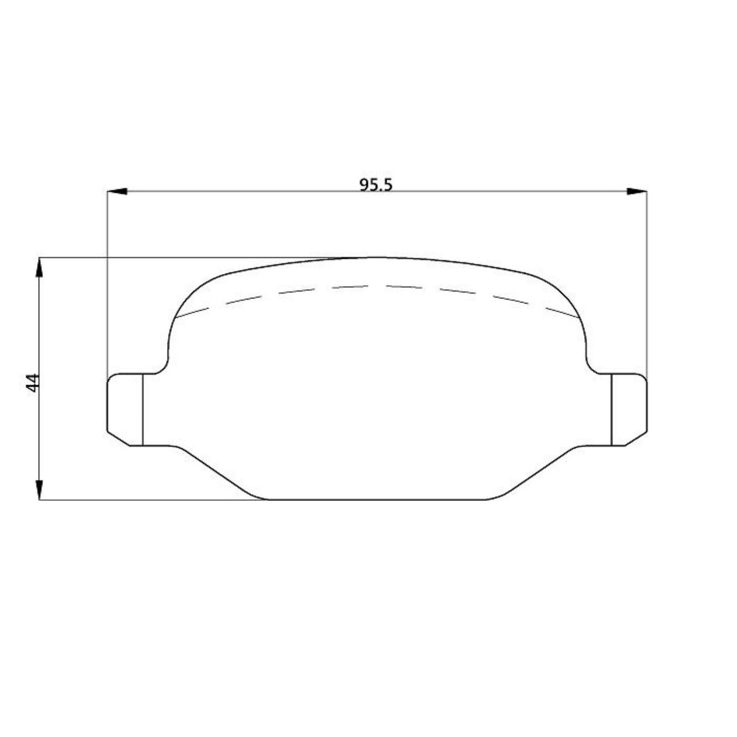 WinmaX Brake Pads Alfa 147/156/GT 1999-2010