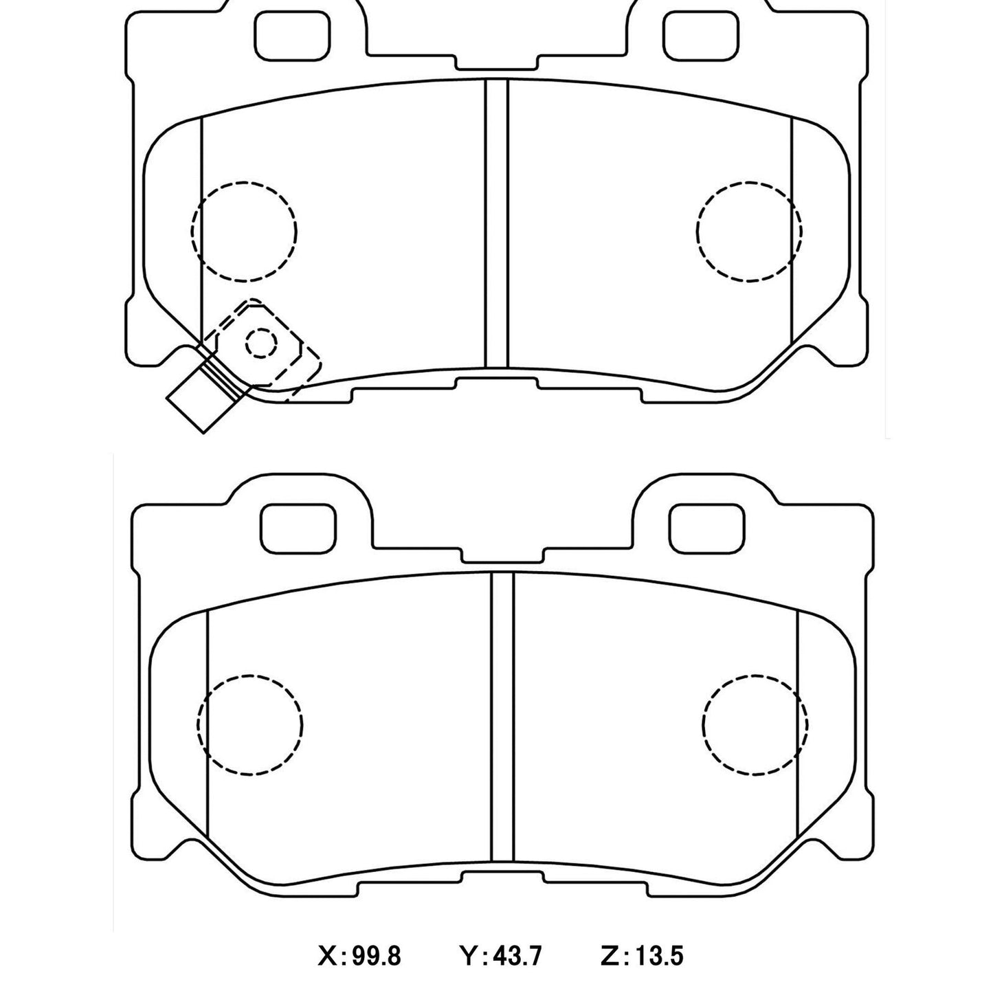WinmaX Brake Pads Nissan 370Z (Akebono)