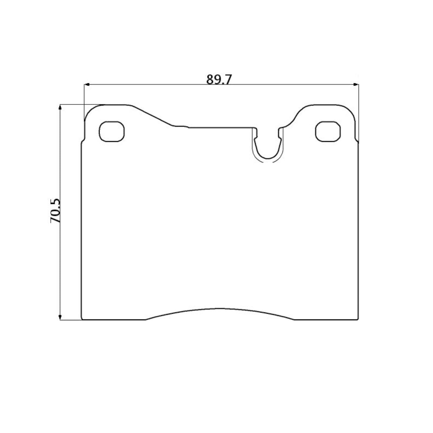 WinmaX Brake Pads BMW M635CSI Front