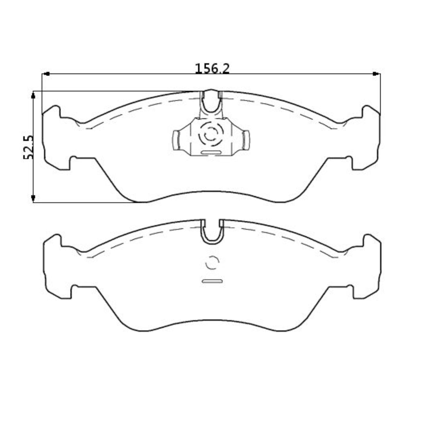 WinmaX Brake Pads Holden Astra 95