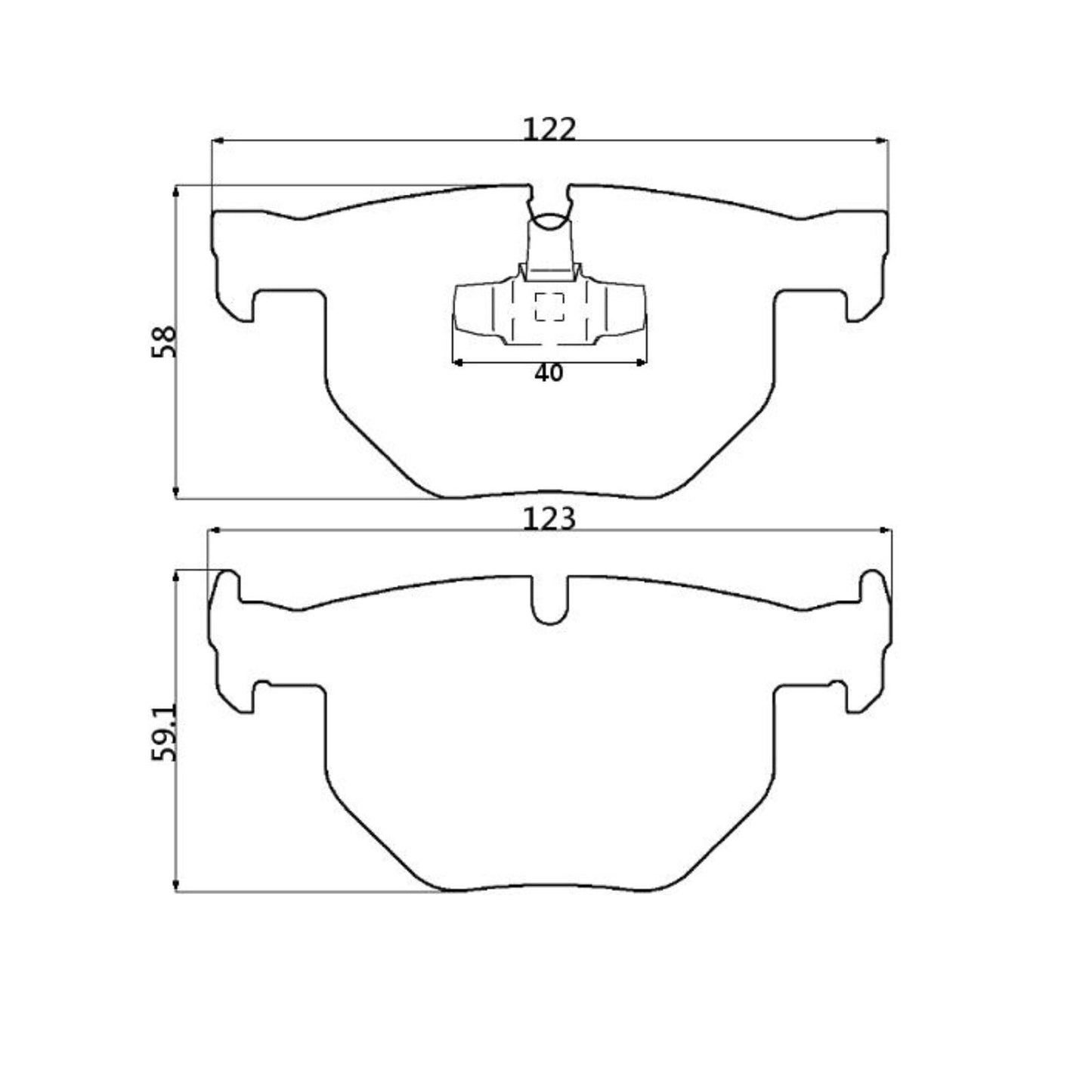 WinmaX Brake Pads BMW 335i