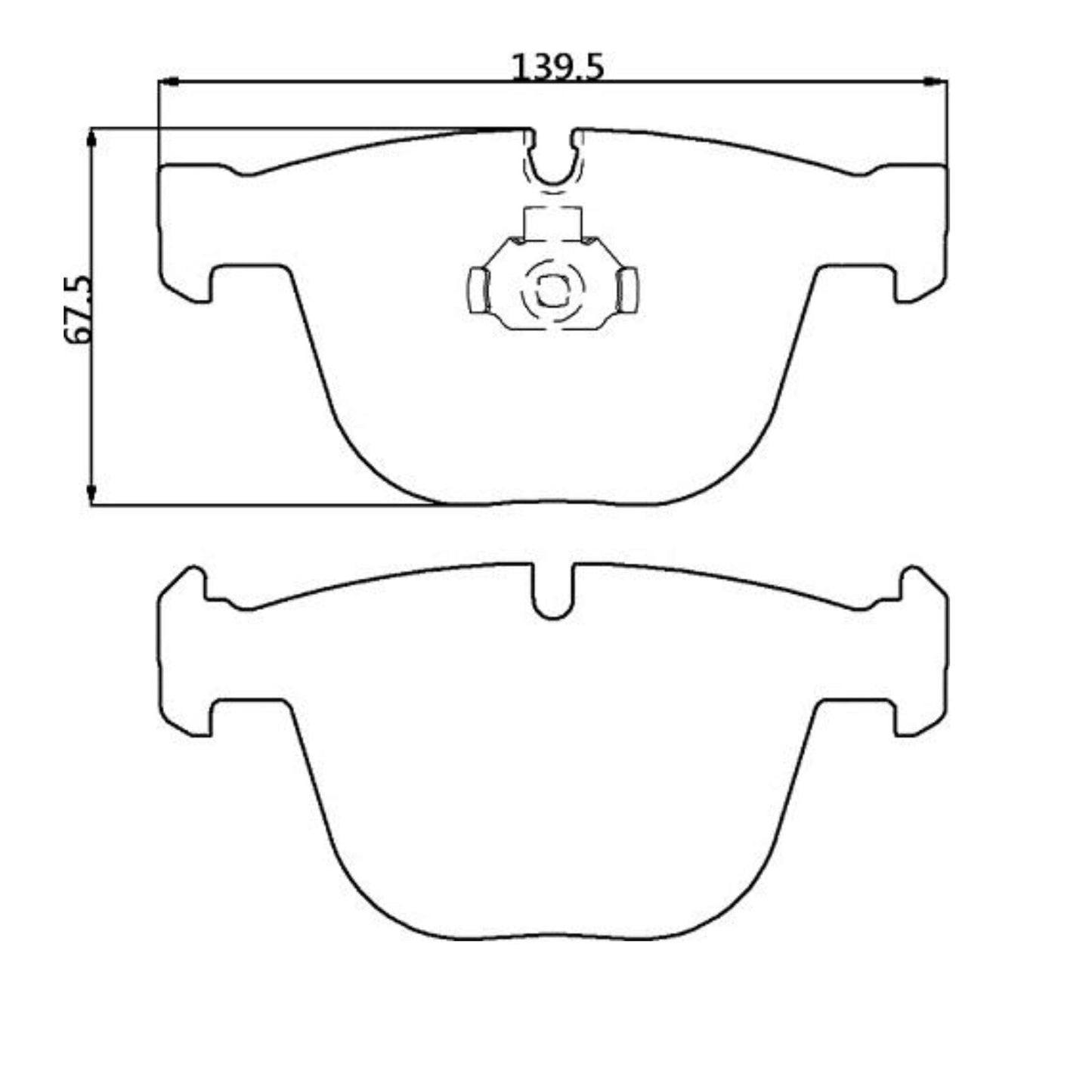 WinmaX Street Performance Brake Pads BMW M3 (E92) / M5 (E60) / X5M