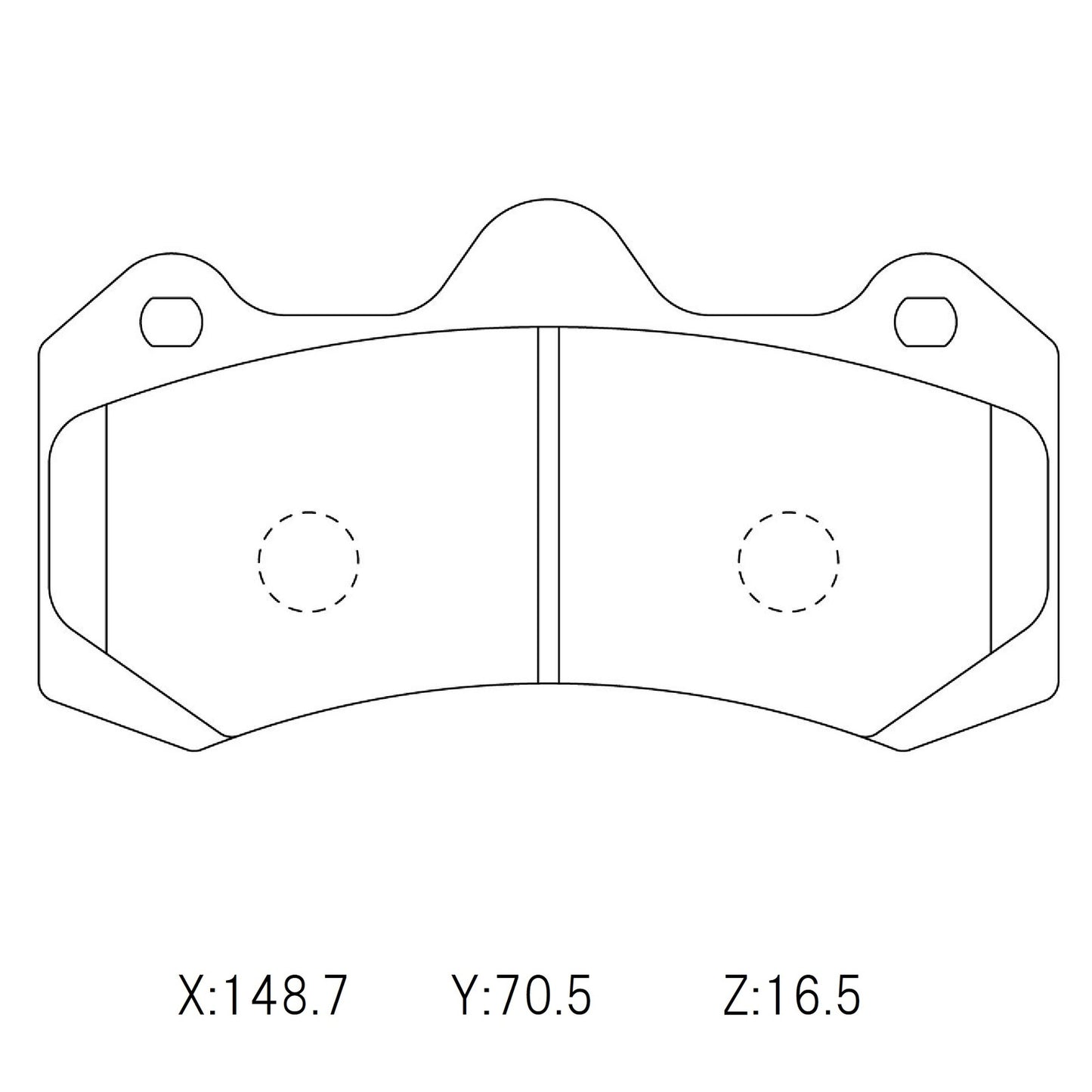 WinmaX Brake Pads AP 4