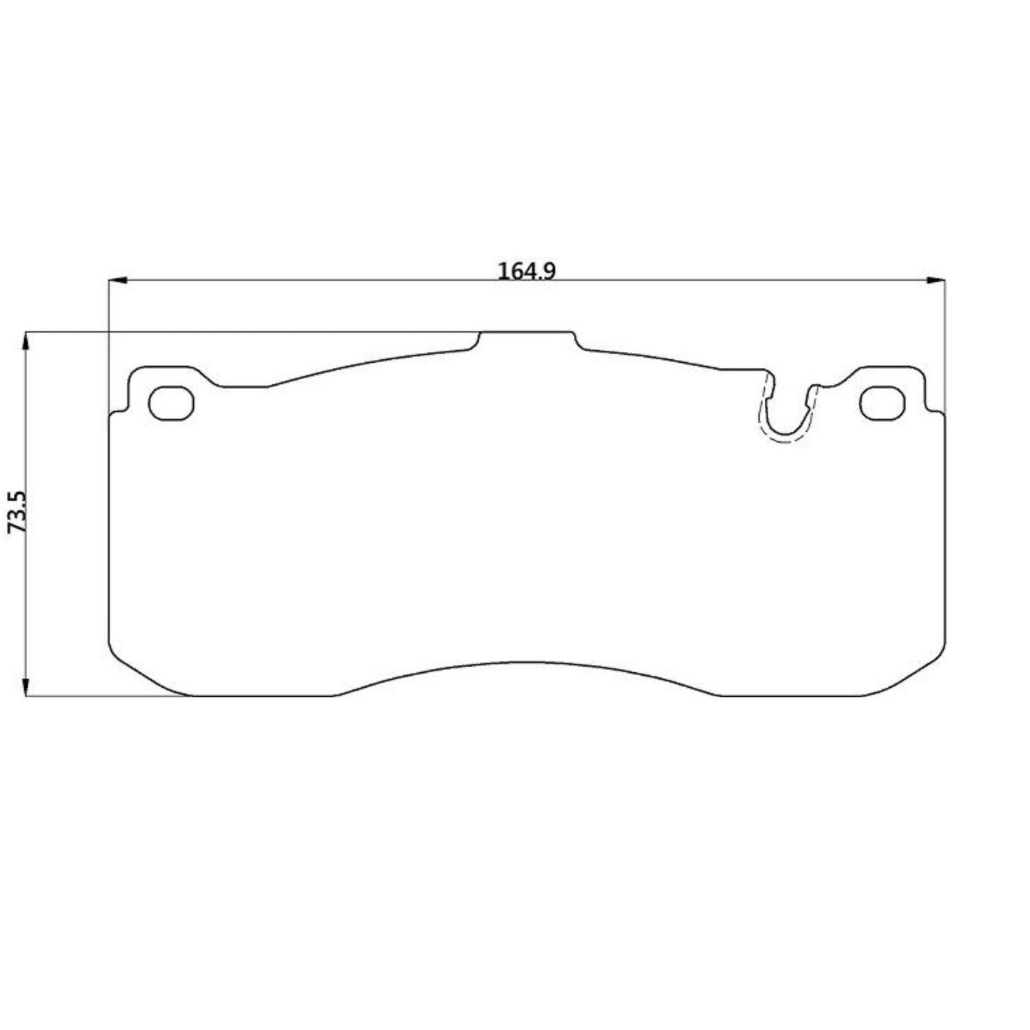 WinmaX Brake Pads BMW 135i 6pot