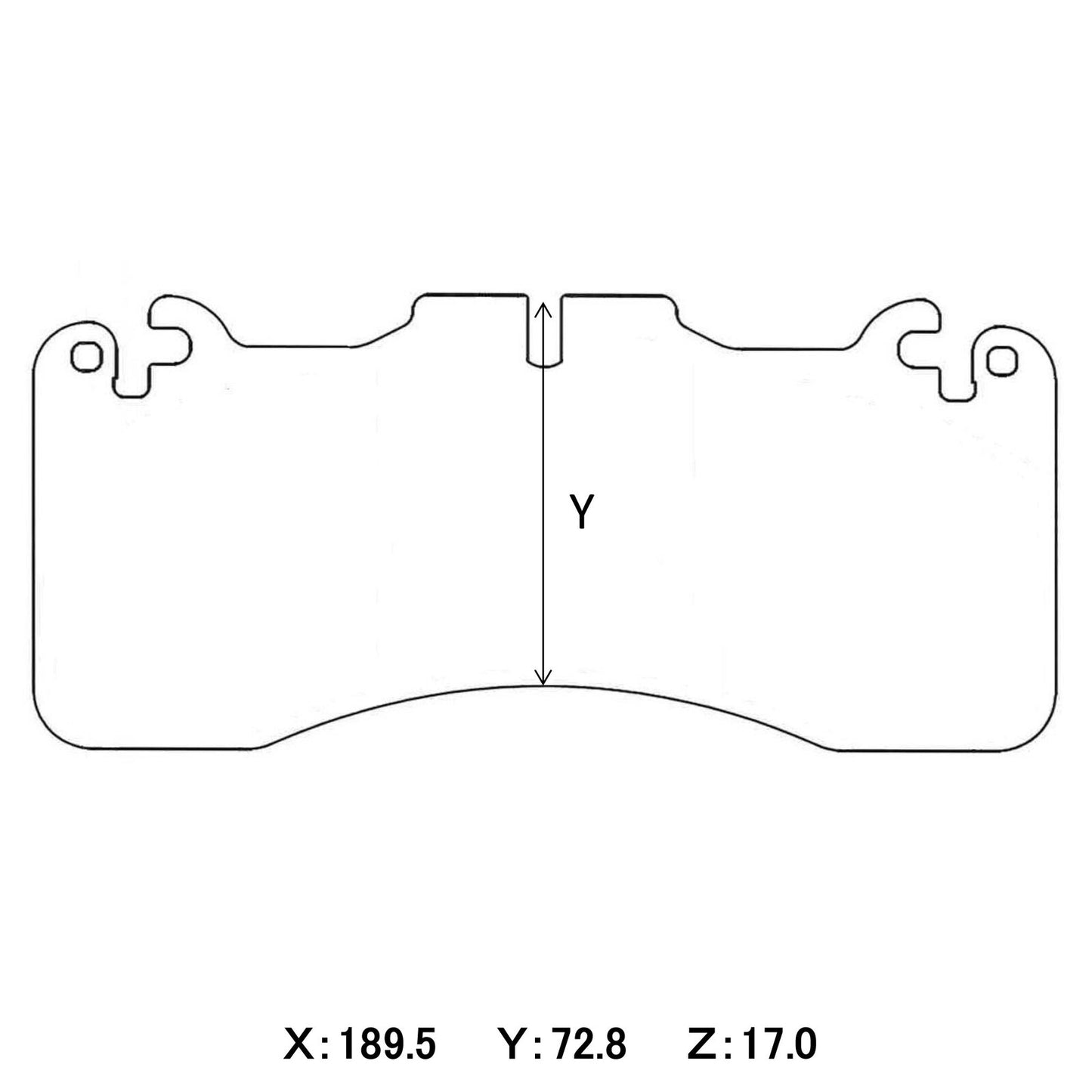 WinmaX Brake Pads Lexus RC