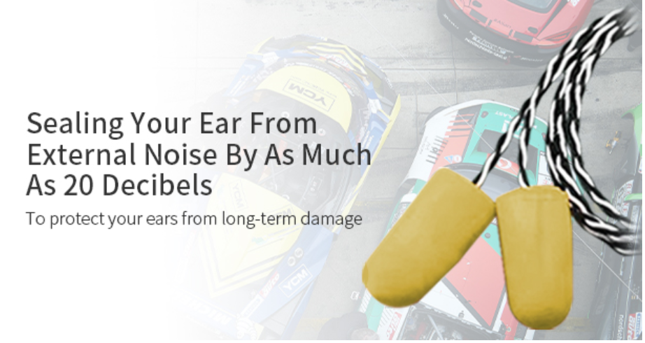 Racing Ear Buds – Noise Isolated Foam Earpieces for Helmet Comms