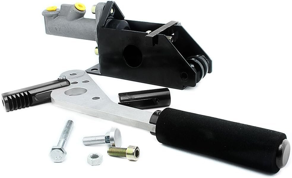 Hydraulic drift handbrake with foam grip handle for racing use
