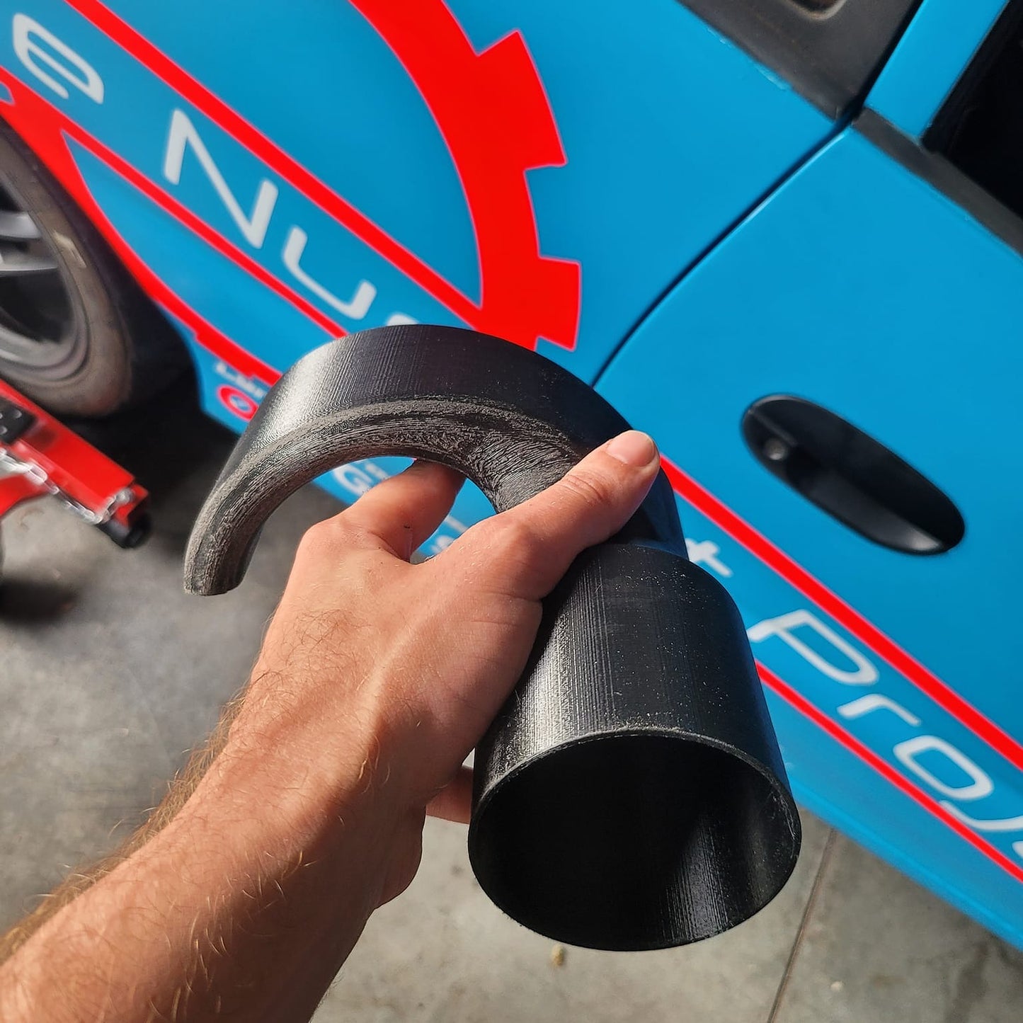 ABS roll cage cooling vent