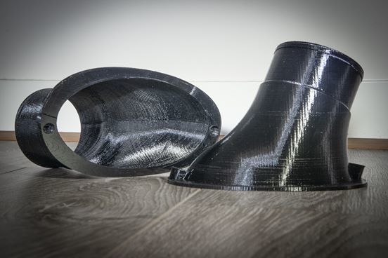 Hyundai Excel X3 Brake ducts