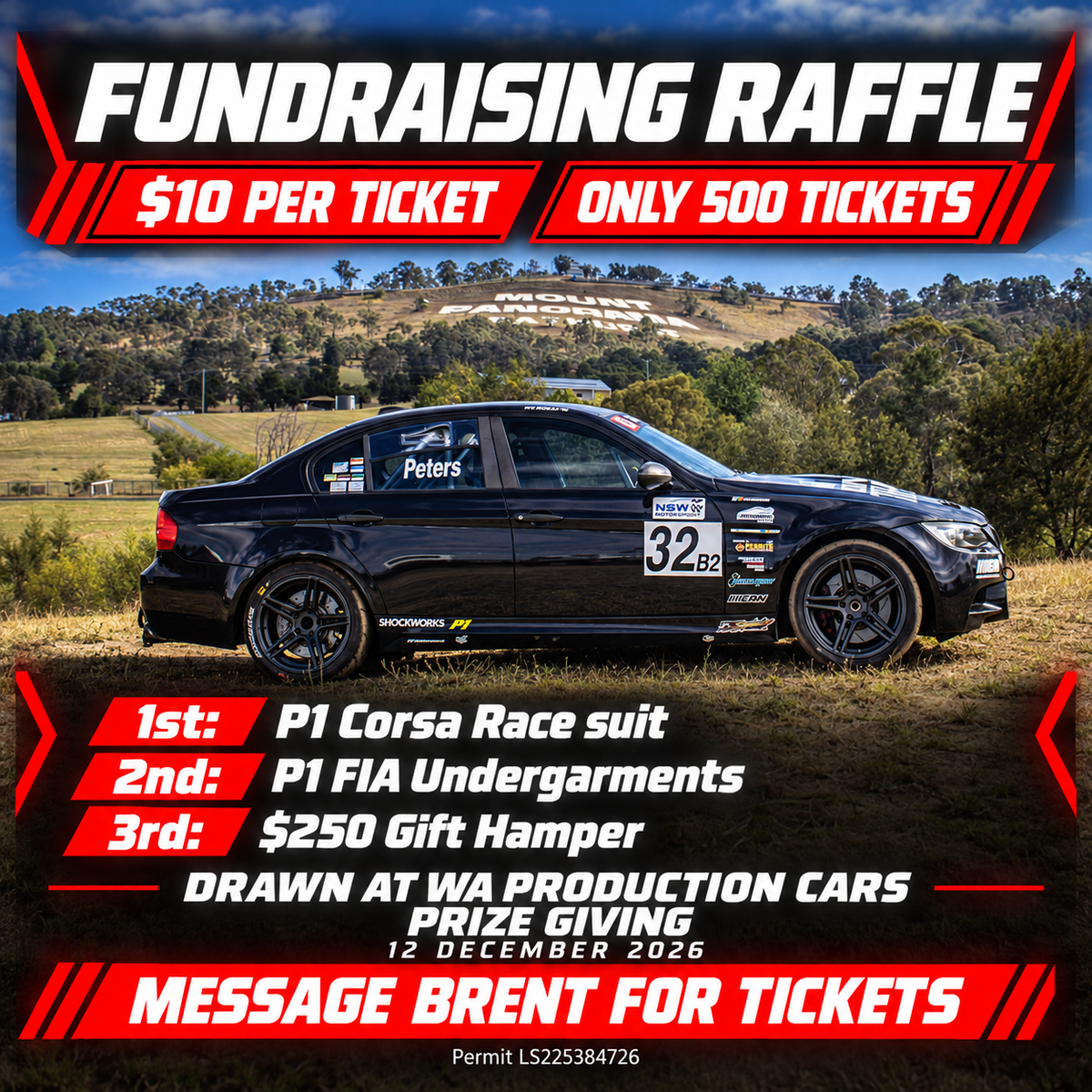 Fundraising Raffle — $10 Per Ticket