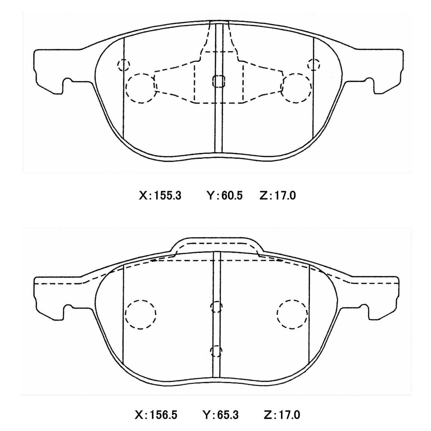 CIRCO Brake Pads Mazda 3 MPS SP25 BL