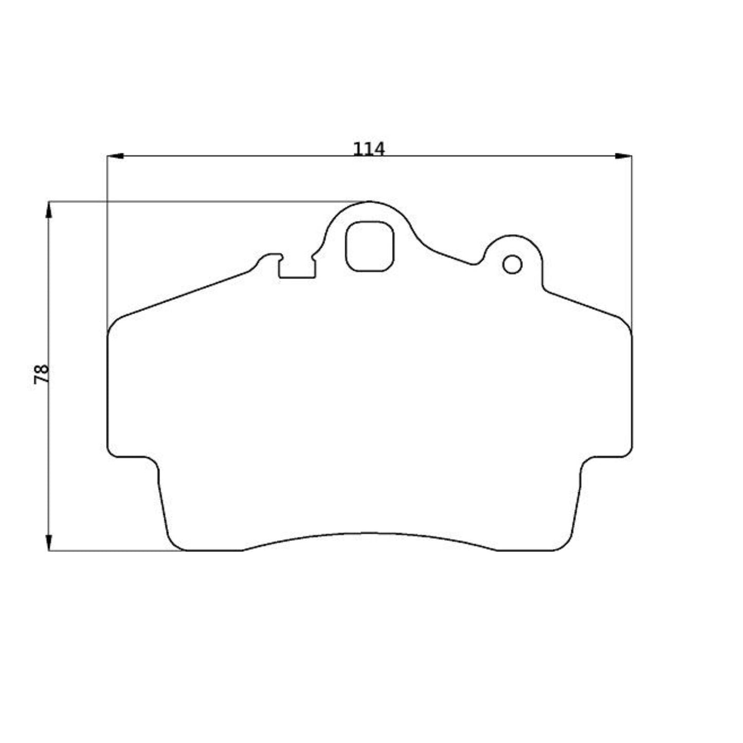 CIRCO Brake Pads Porsche Boxster (986) / Cayman (987)