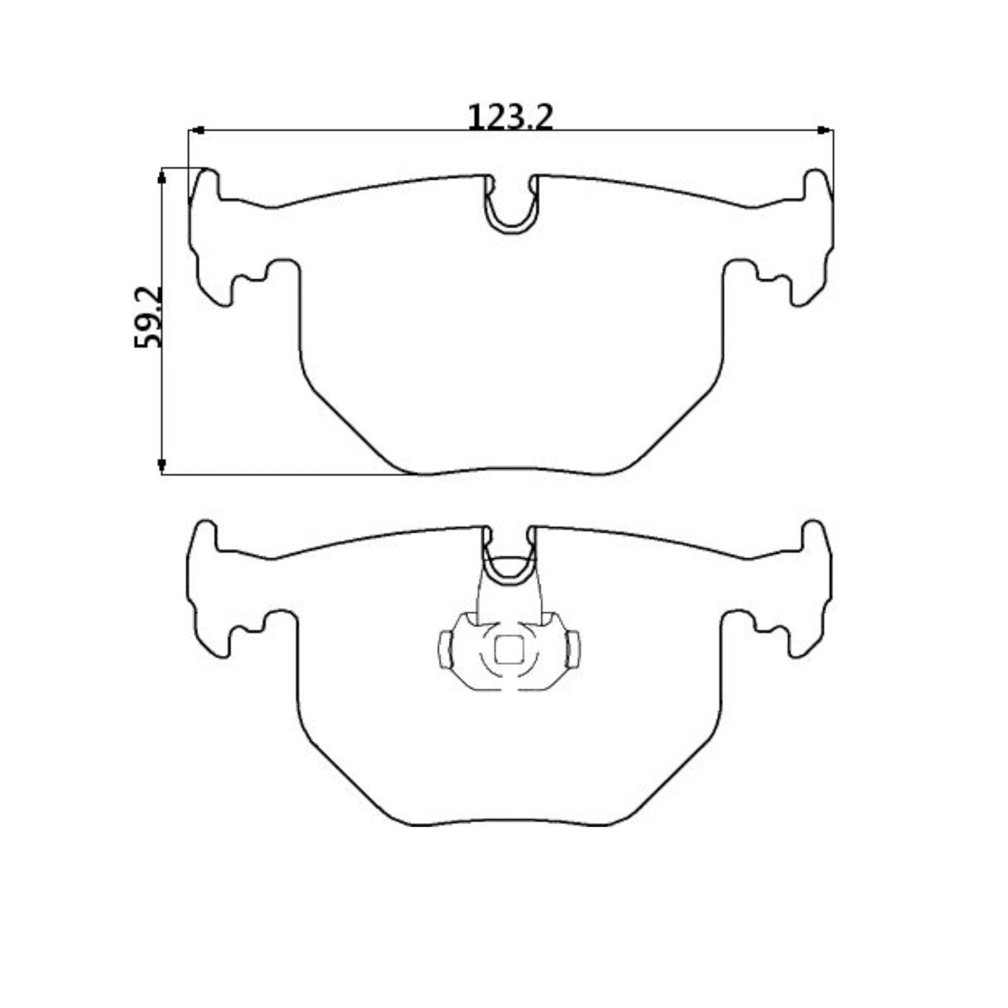 CIRCO  Brake Pads BMW M3 (E46), 330 (E46), X3 (E83), X5 (E53)