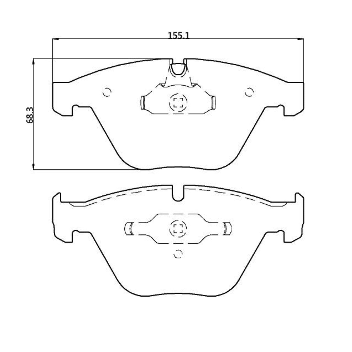 CIRCO Brake Pads BMW 335i