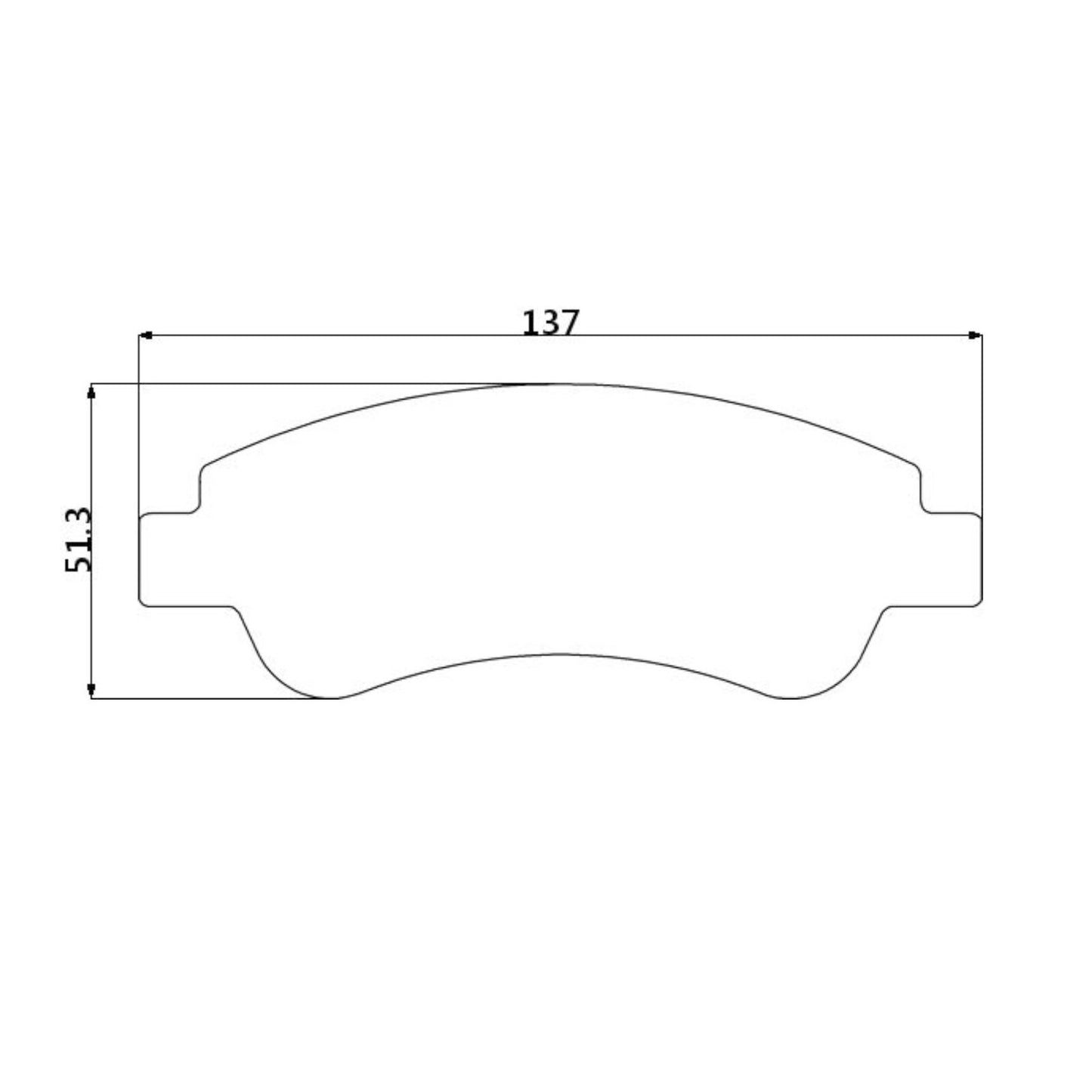 CIRCO Brake Pads Peugeot 206/207/208