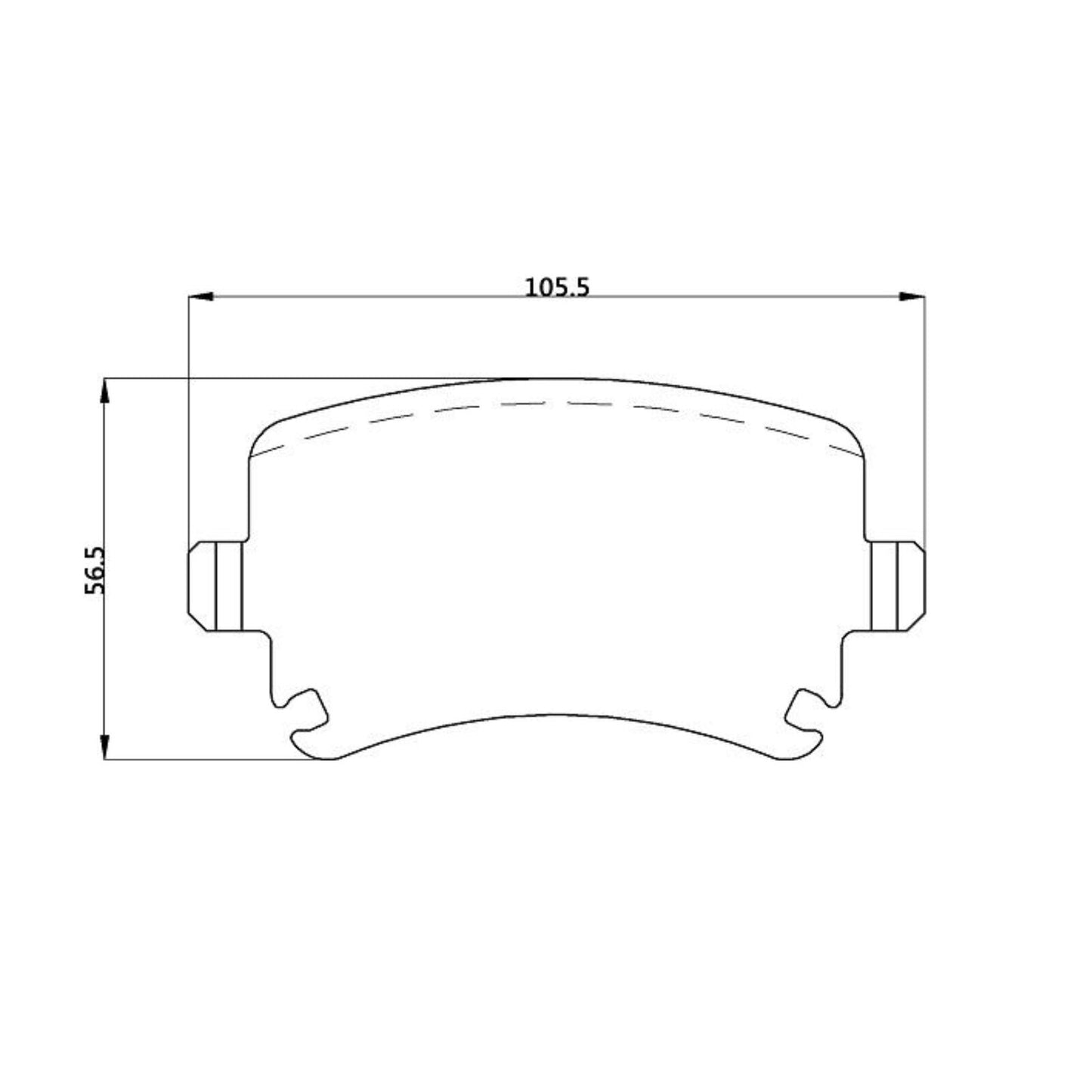 CIRCO Brake Pads Volkswagen Golf V, VI / Audi TT / S3