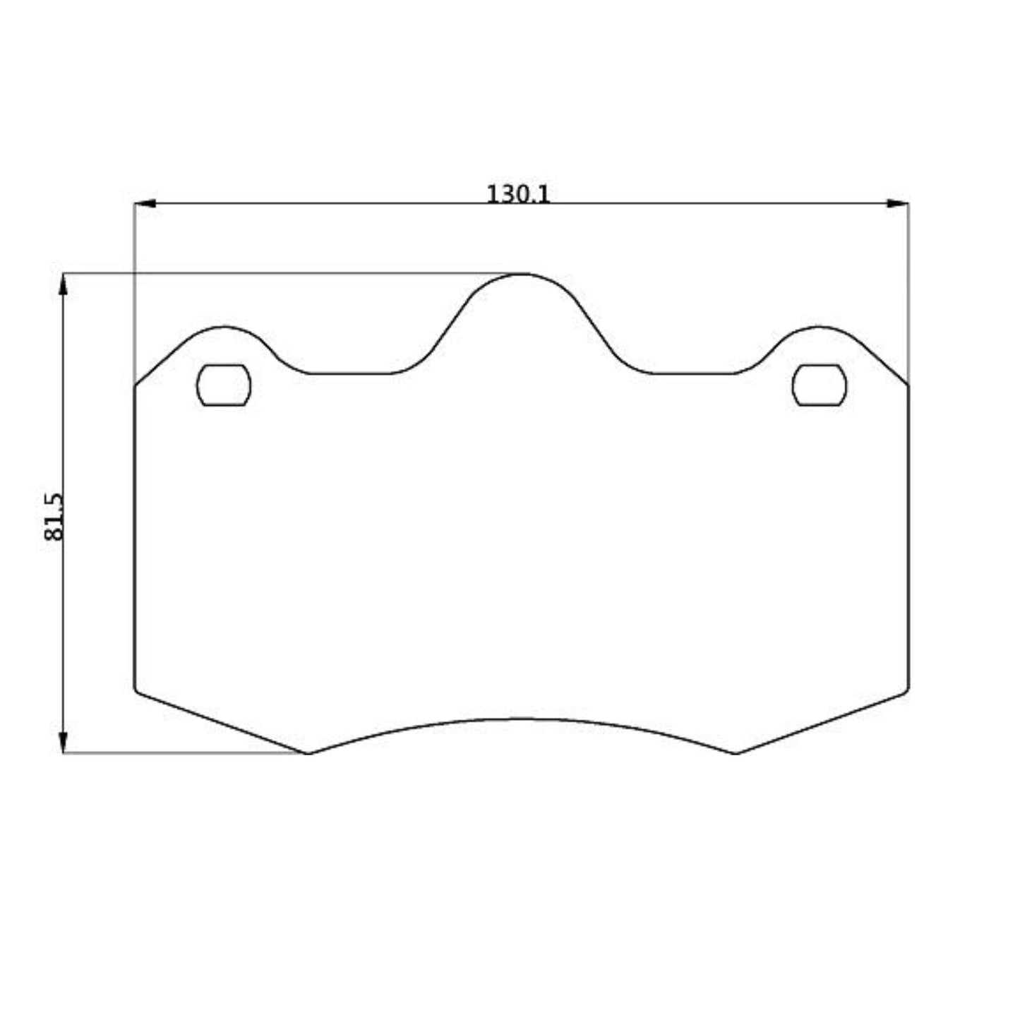 CIRCO  Brake Pads AP / HSV 4pot D54