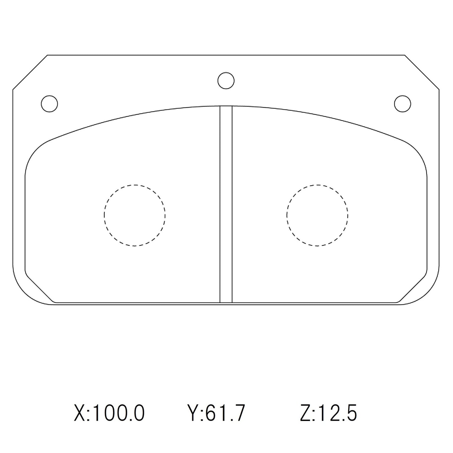 CIRCO Brake Pads Wilwood Dynalite C/Pin