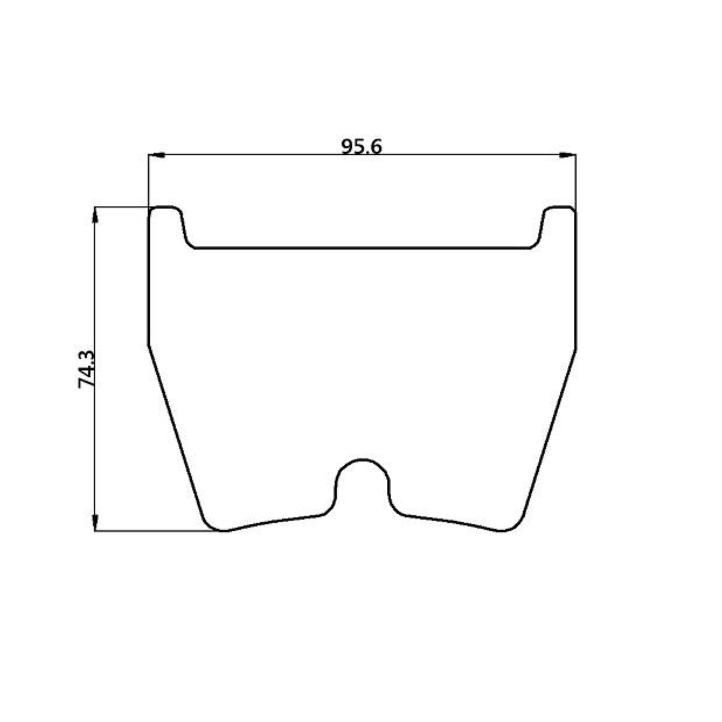 CIRCO Brake Pads Audi RS3/RS4/R8 / Gallardo (8 pot