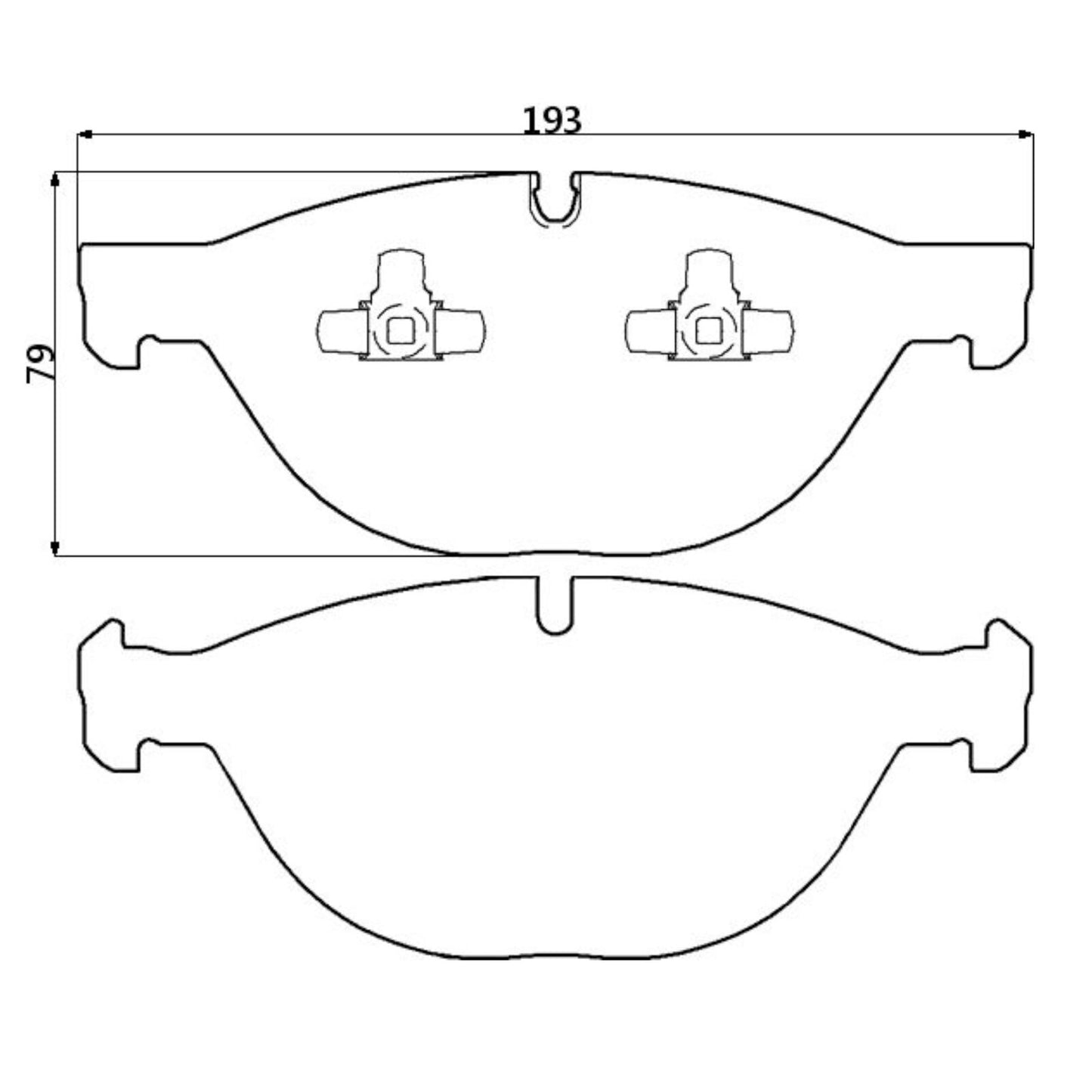 CIRCO Brake Pads BMW M5 (E6X) / Jaguar F