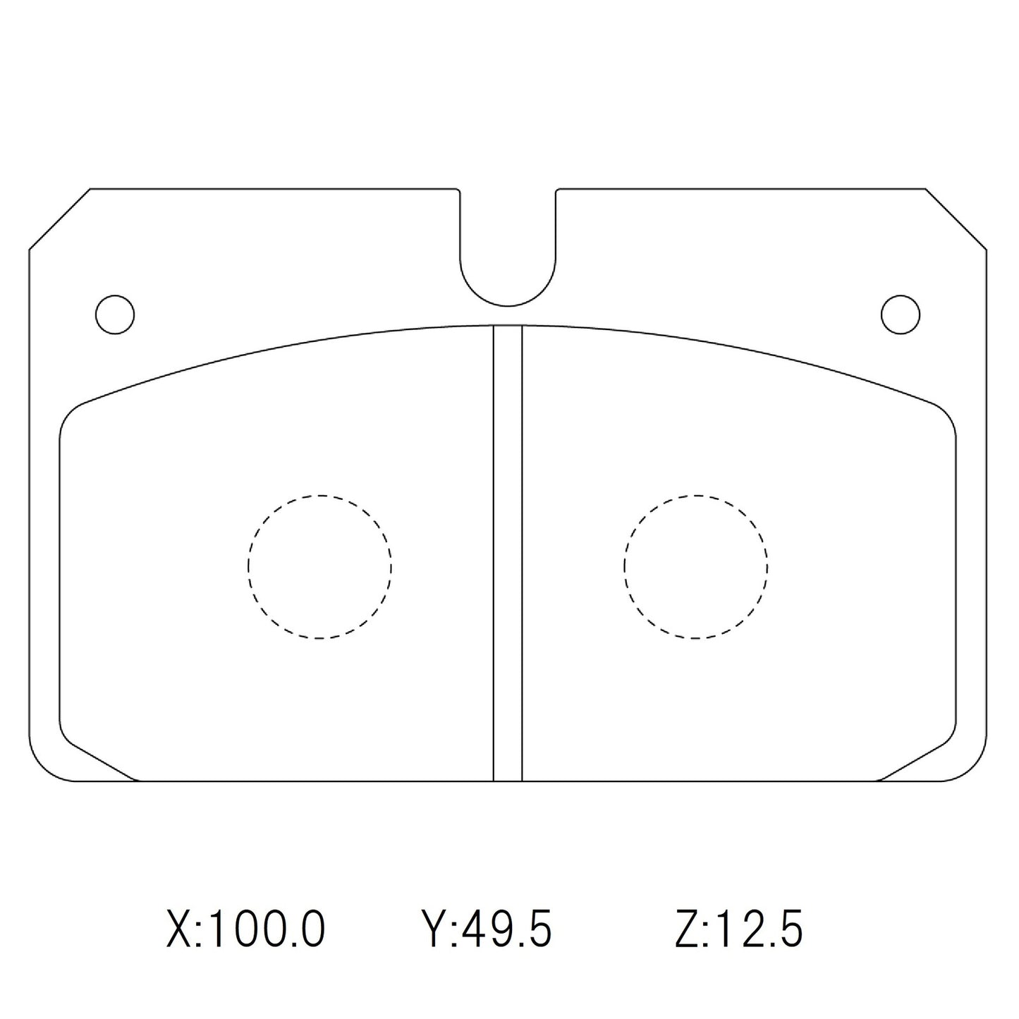 CIRCO Brake Pads Wilwood Dynalite (with Bolt)