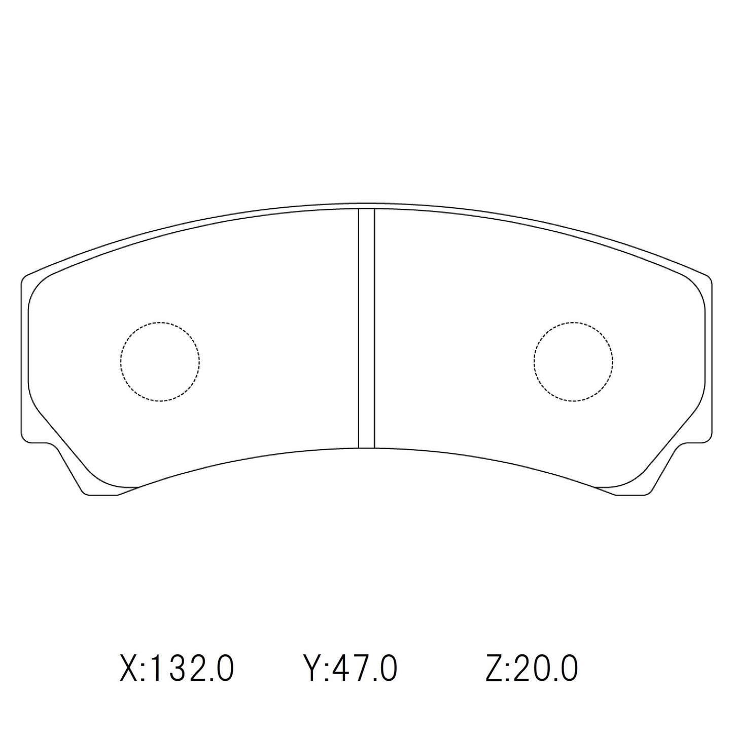 CIRCO  Brake Pads AP 4pot RD46