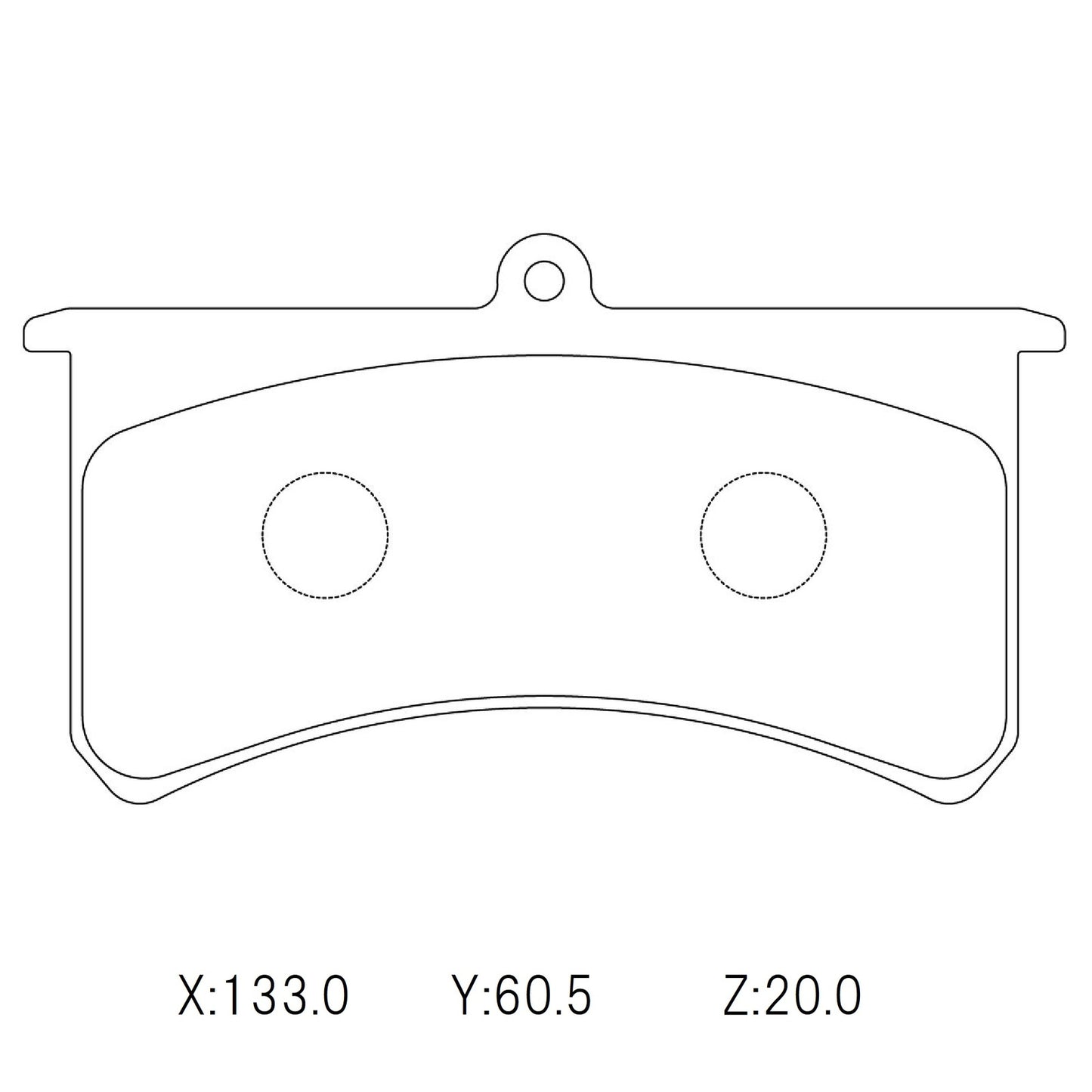 CIRCO Brake Pads Wilwood Superlite 7320