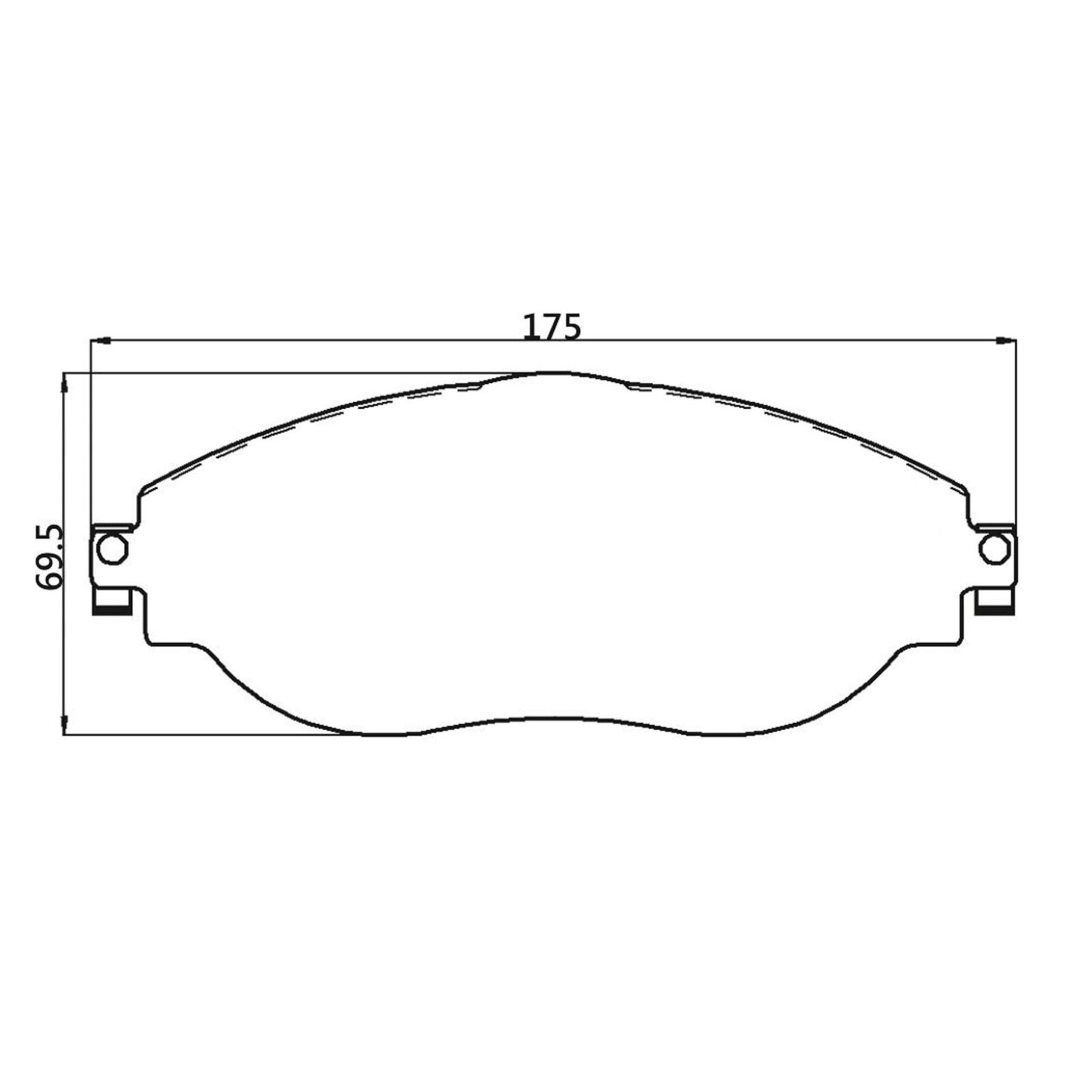 CIRCO M119 Race Brake Pads Volkswagen Golf R VII / Audi S3 Quattro (8VI)