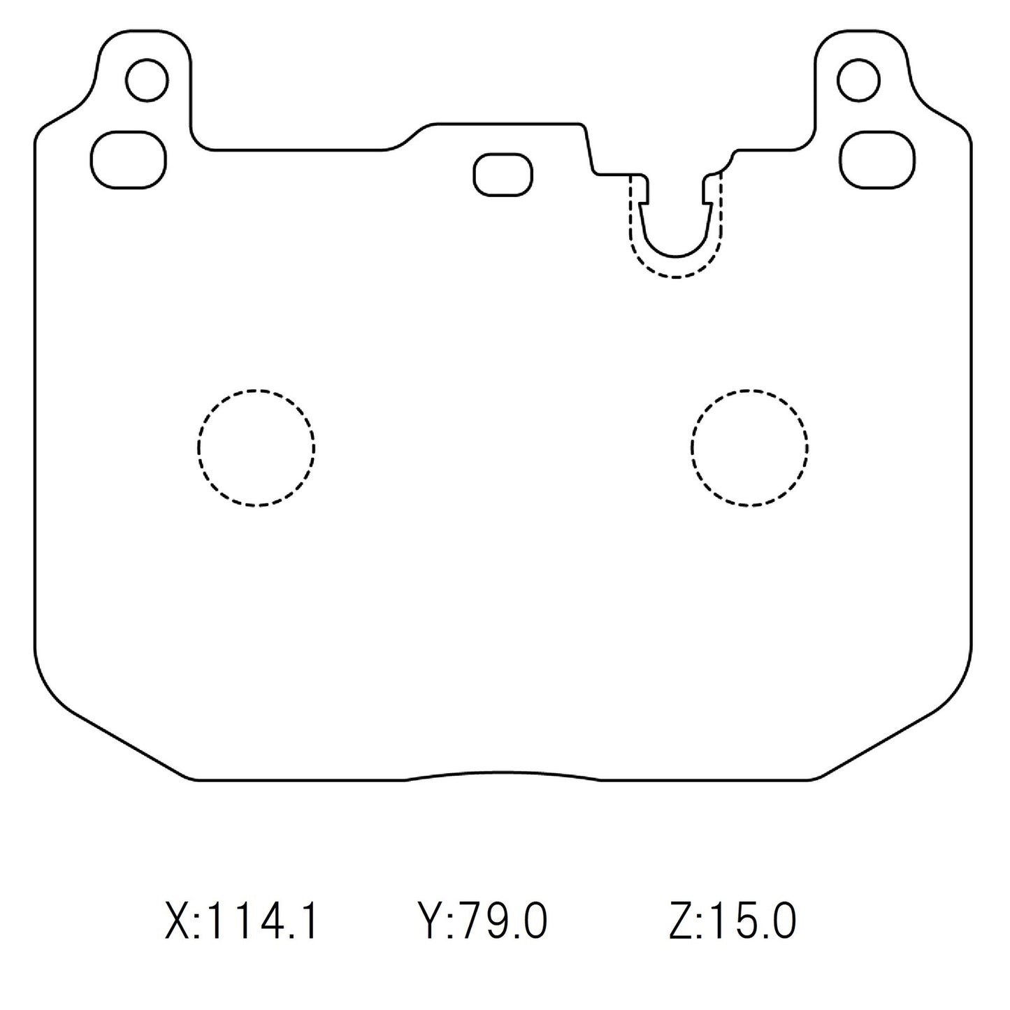 CIRCO Race Brake Pads MINI F56 (Brembo) FRONT