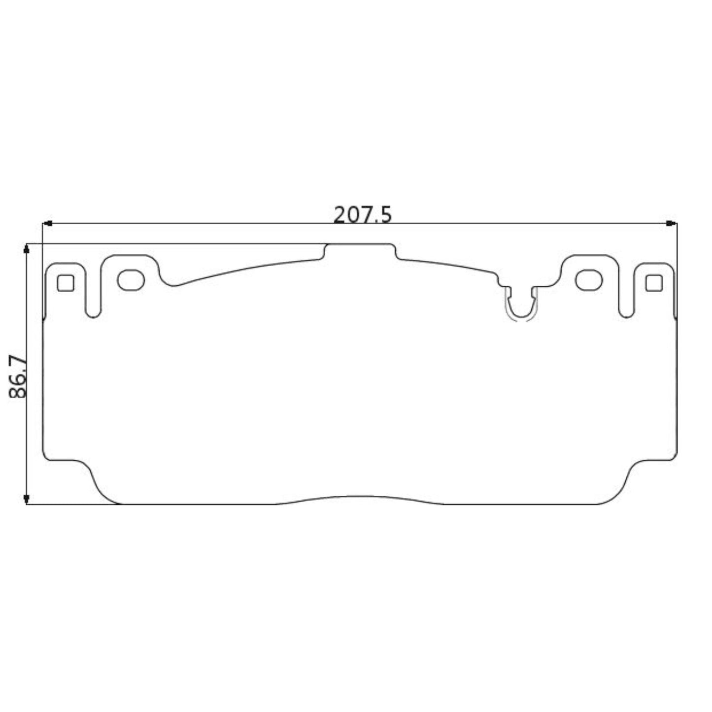 CIRCO Race Brake Pads BMW M2 Competition / M5 (F10) / M6