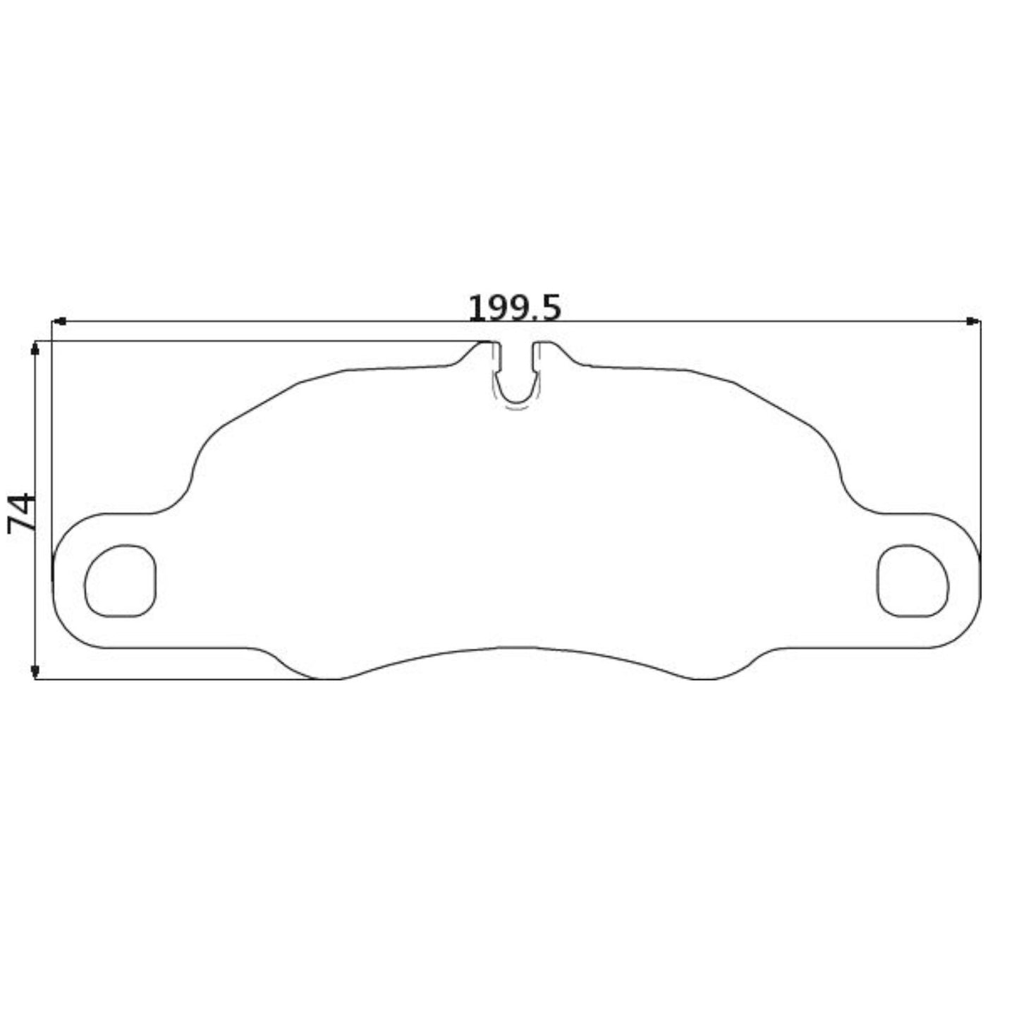 CIRCO Brake Pads Porsche Carrera / Cayman S / Boxster S, GTS