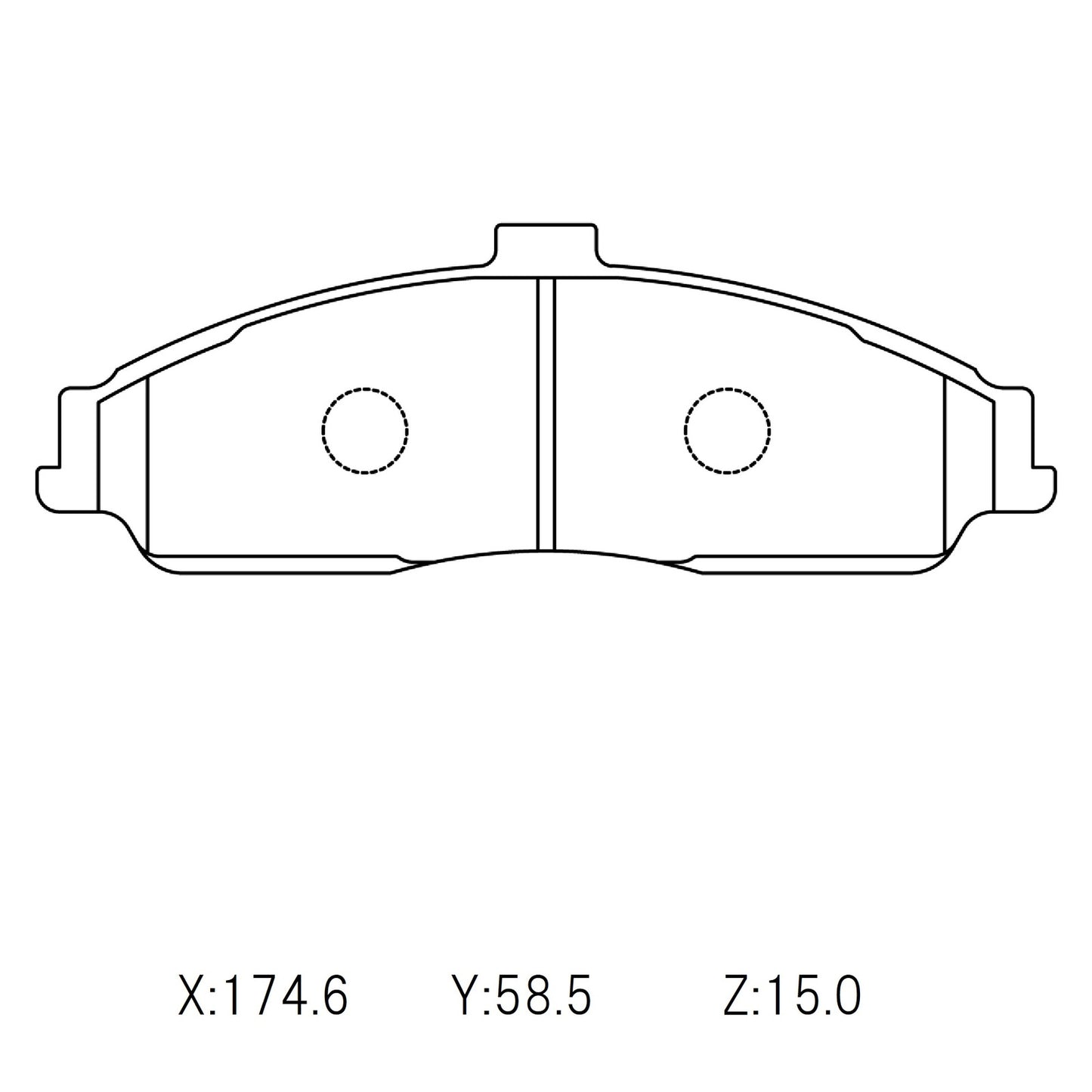 CIRCO Brake Pads Holden Commodore / Corvette C6