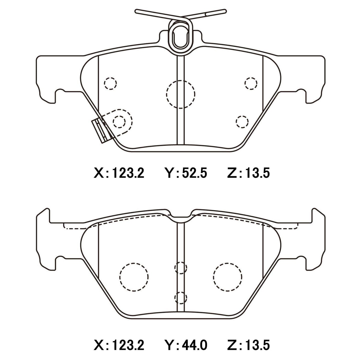 CIRCO Brake Pads Subaru Liberty BN9