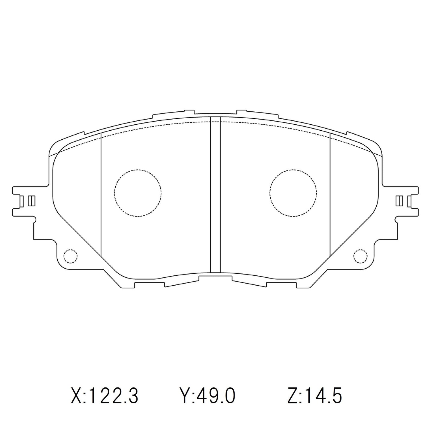 CIRCO Brake Pads Mazda MX5 ND