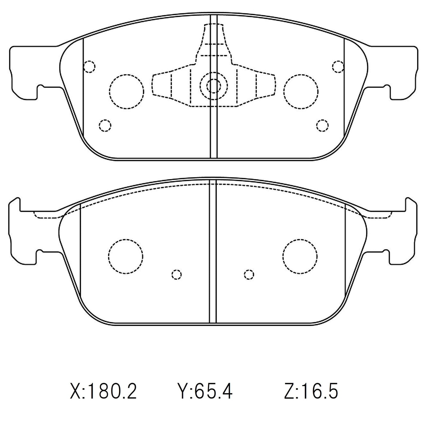 CIRCO  Brake Pads Ford Focus ST