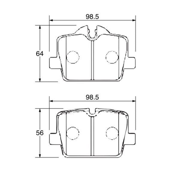 CIRCO Brake Pads Toyota Supra 2018 A90 GT