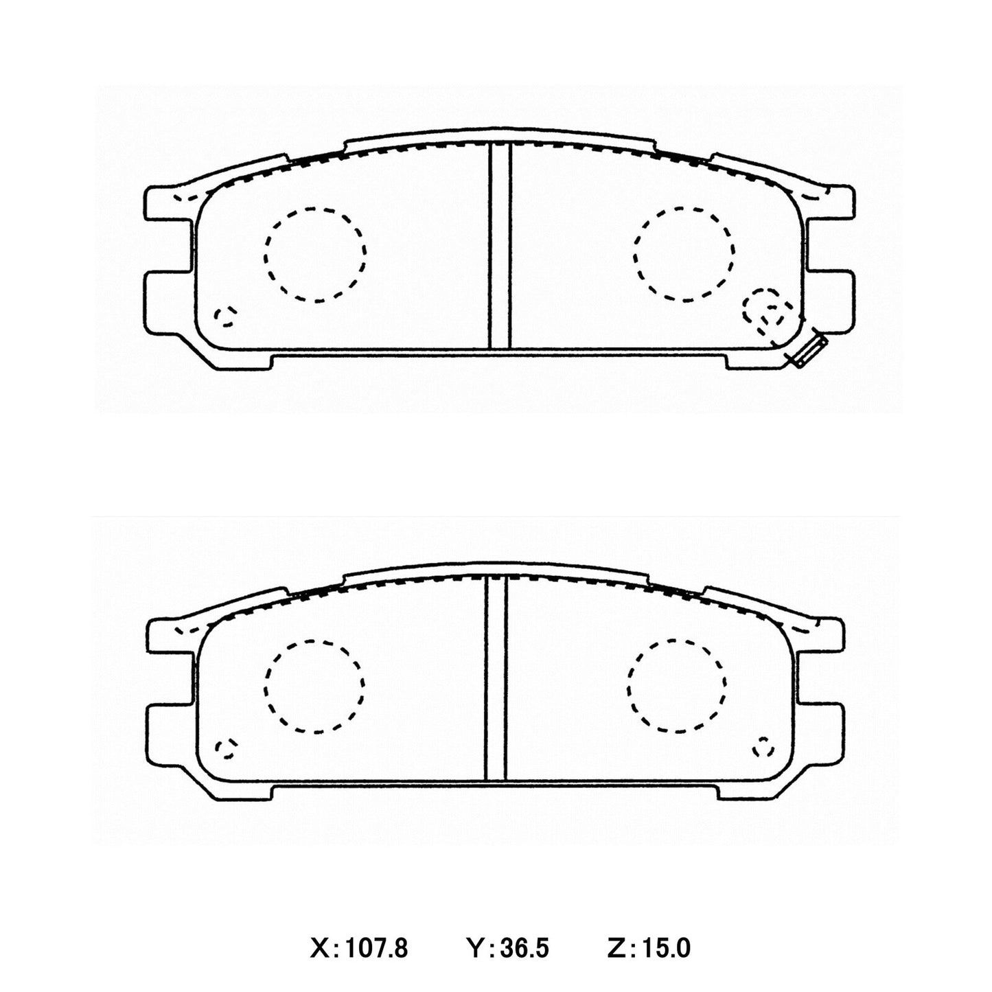 CIRCO  Brake Pads Subaru Impreza / WRX / Liberty / Outback / SVX