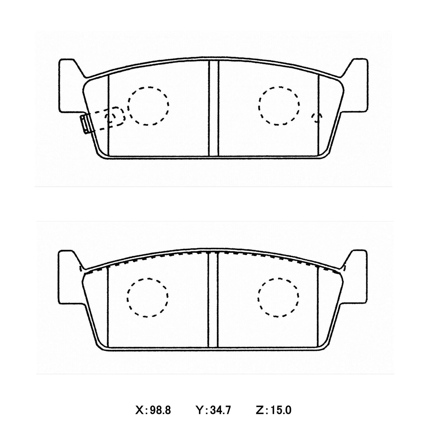 CIRCO  Brake Pads Nissan S13 200SX / Skyline / Stagea