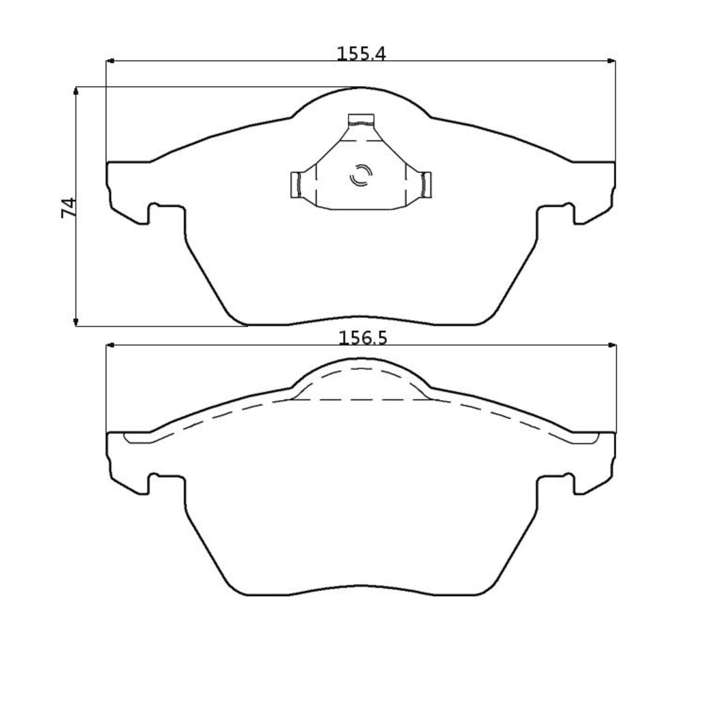 CIRCO M119 Race Brake Pads Audi TT / S3 / Volkswagen Golf IV