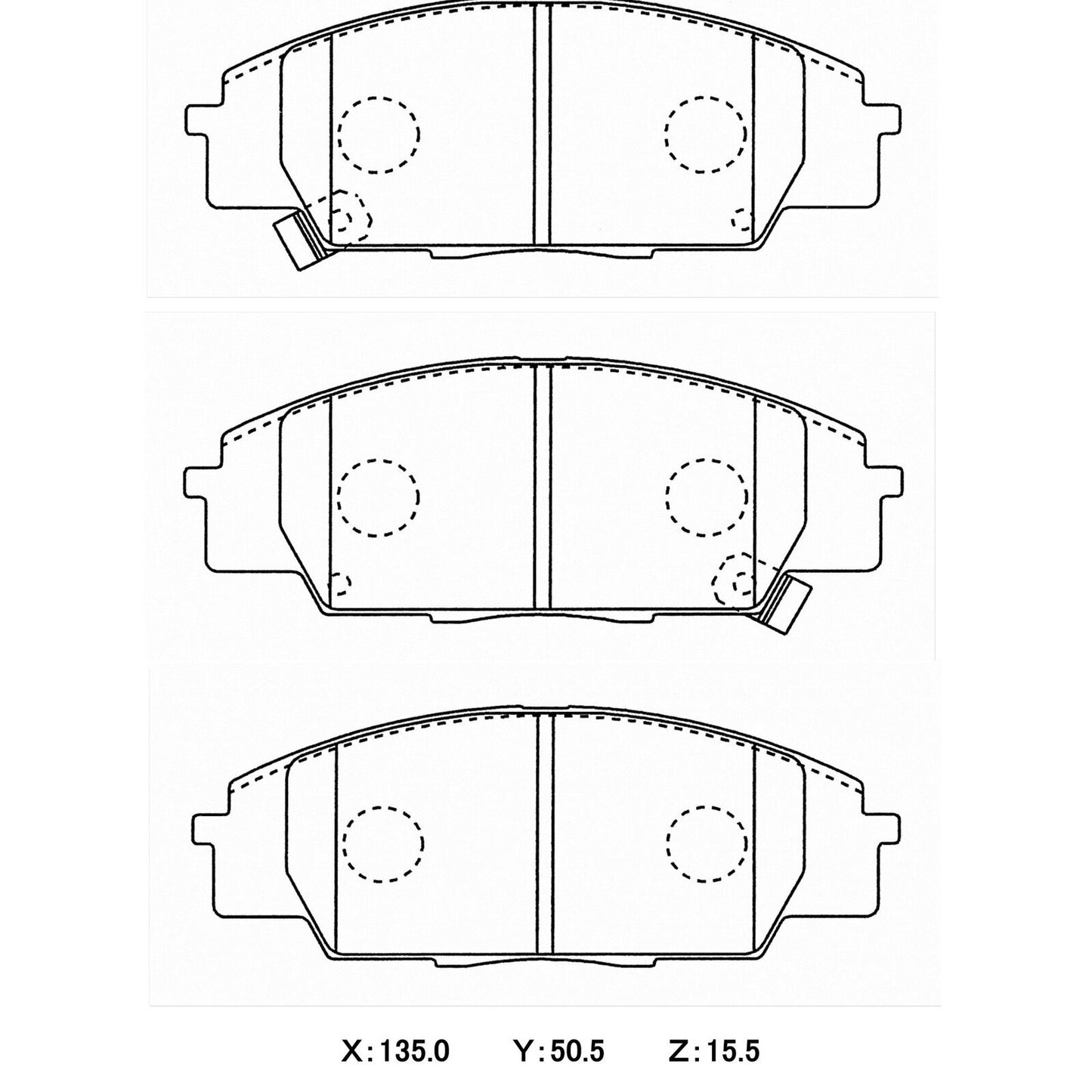 CIRCO Brake Pads Honda S2000 / Integra / Civic