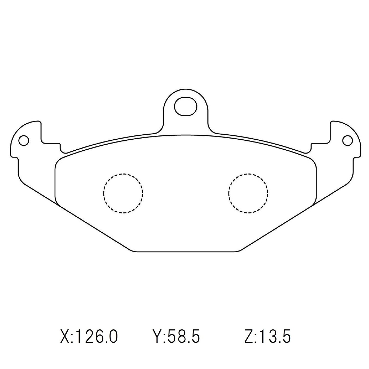 CIRCO Brake Pads Lotus Rear Pad