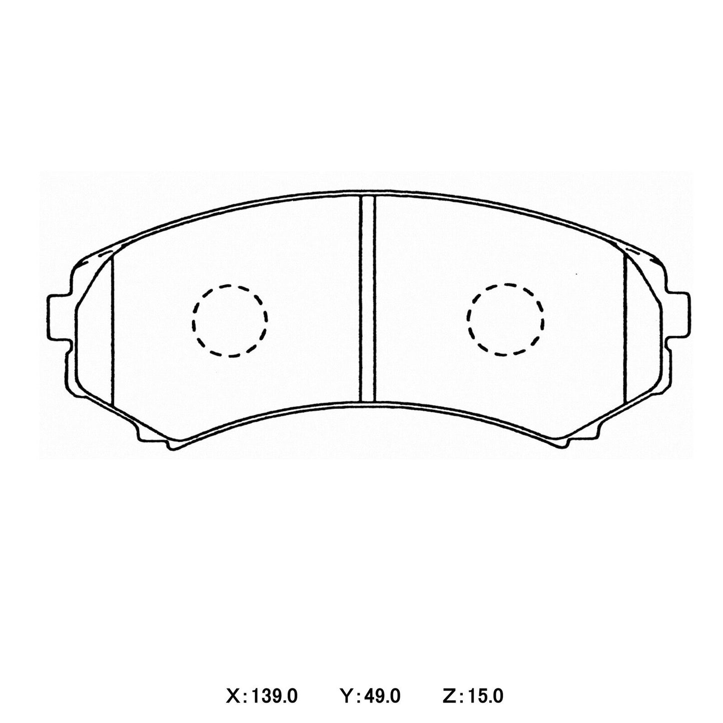 CIRCO Brake Pads Mitsubishi Pajero