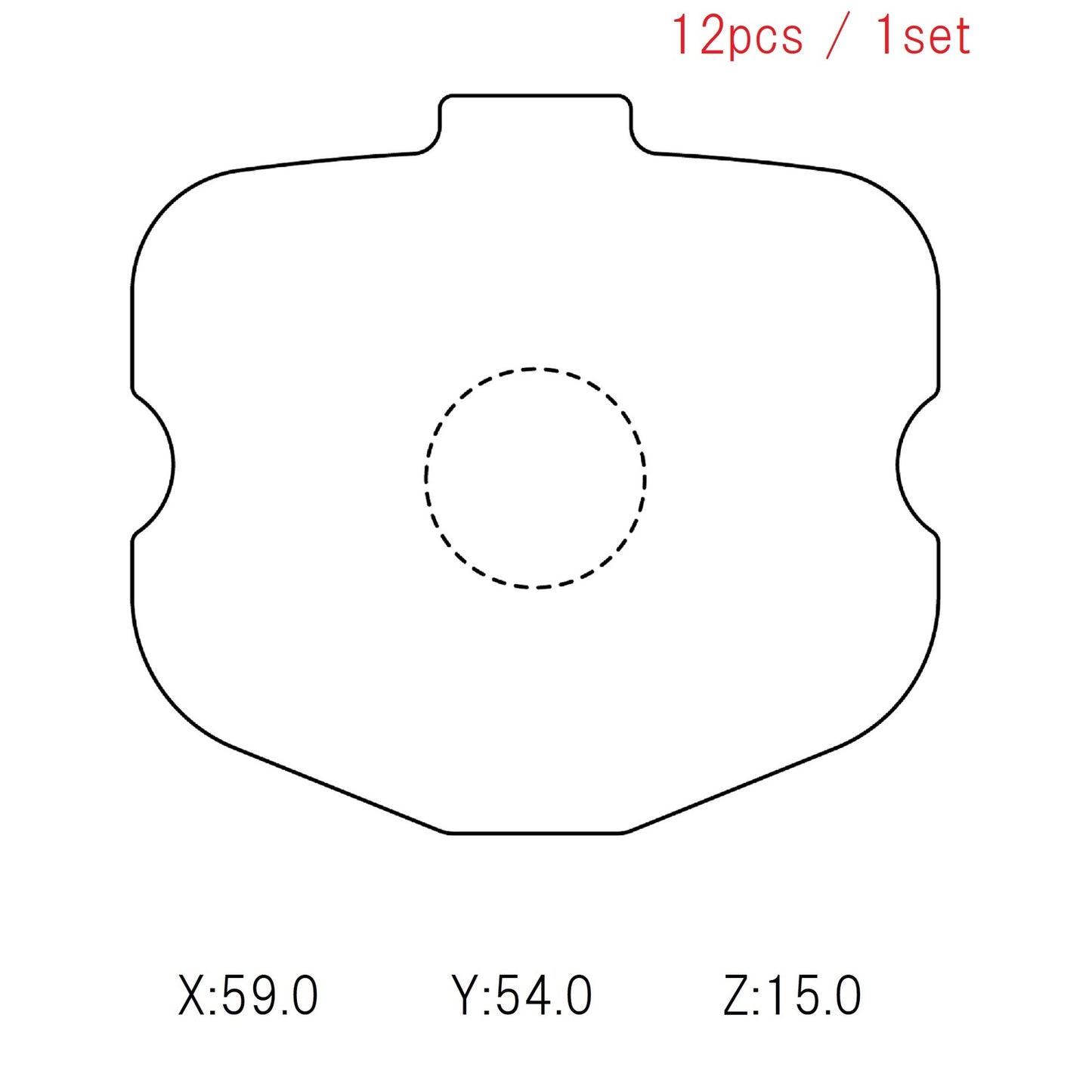 WinmaX Brake Pads PBR 6 pot / 4 pot