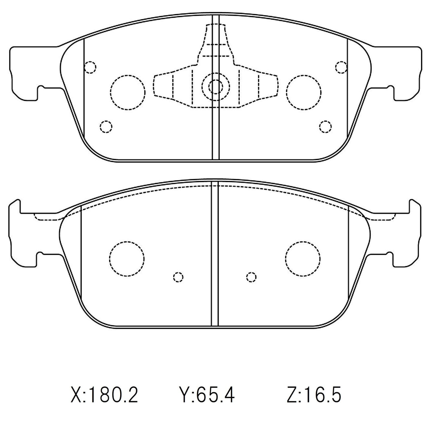 WinmaX Brake Pads Ford Focus ST