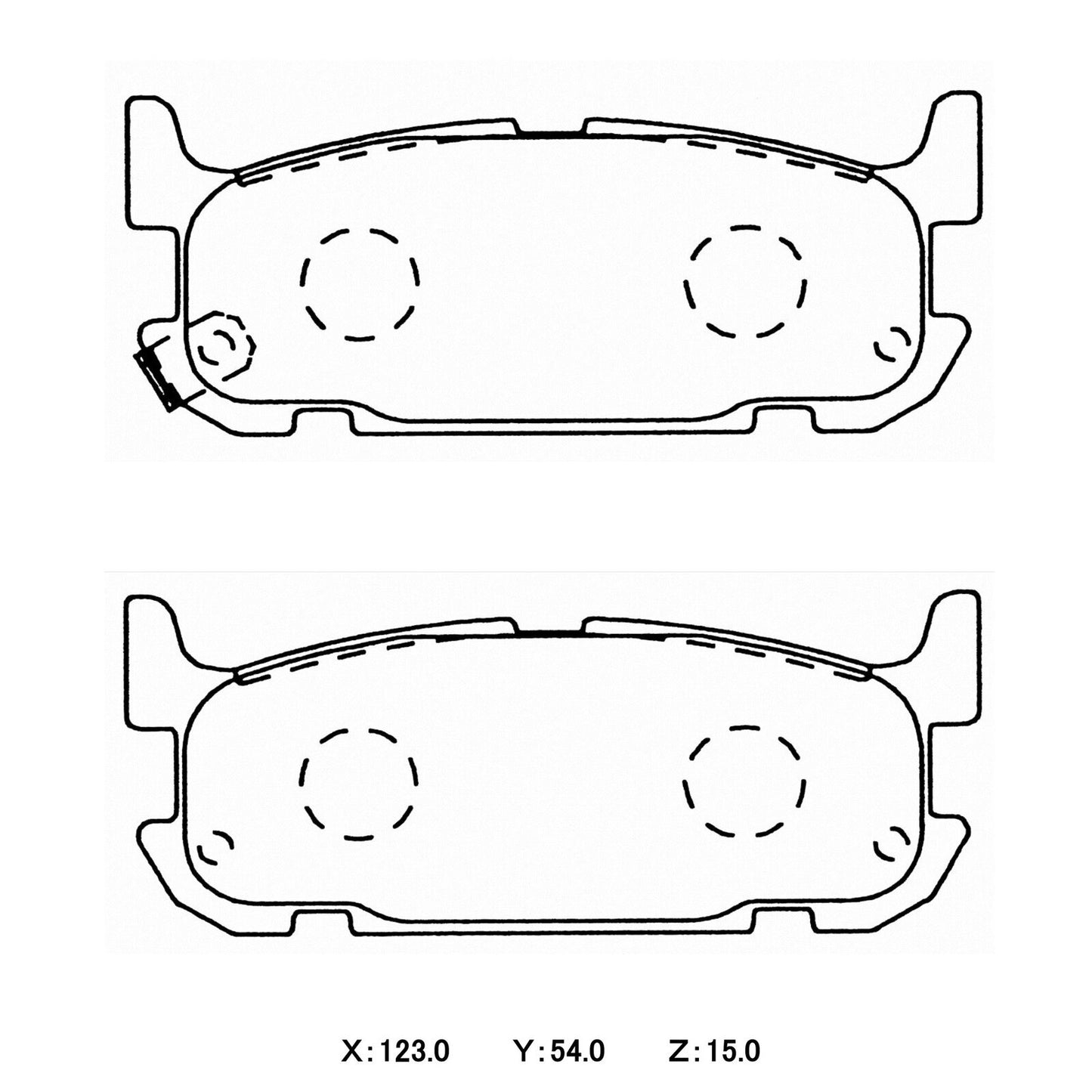 WinmaX Brake Pads Mazda MX5 NB8B