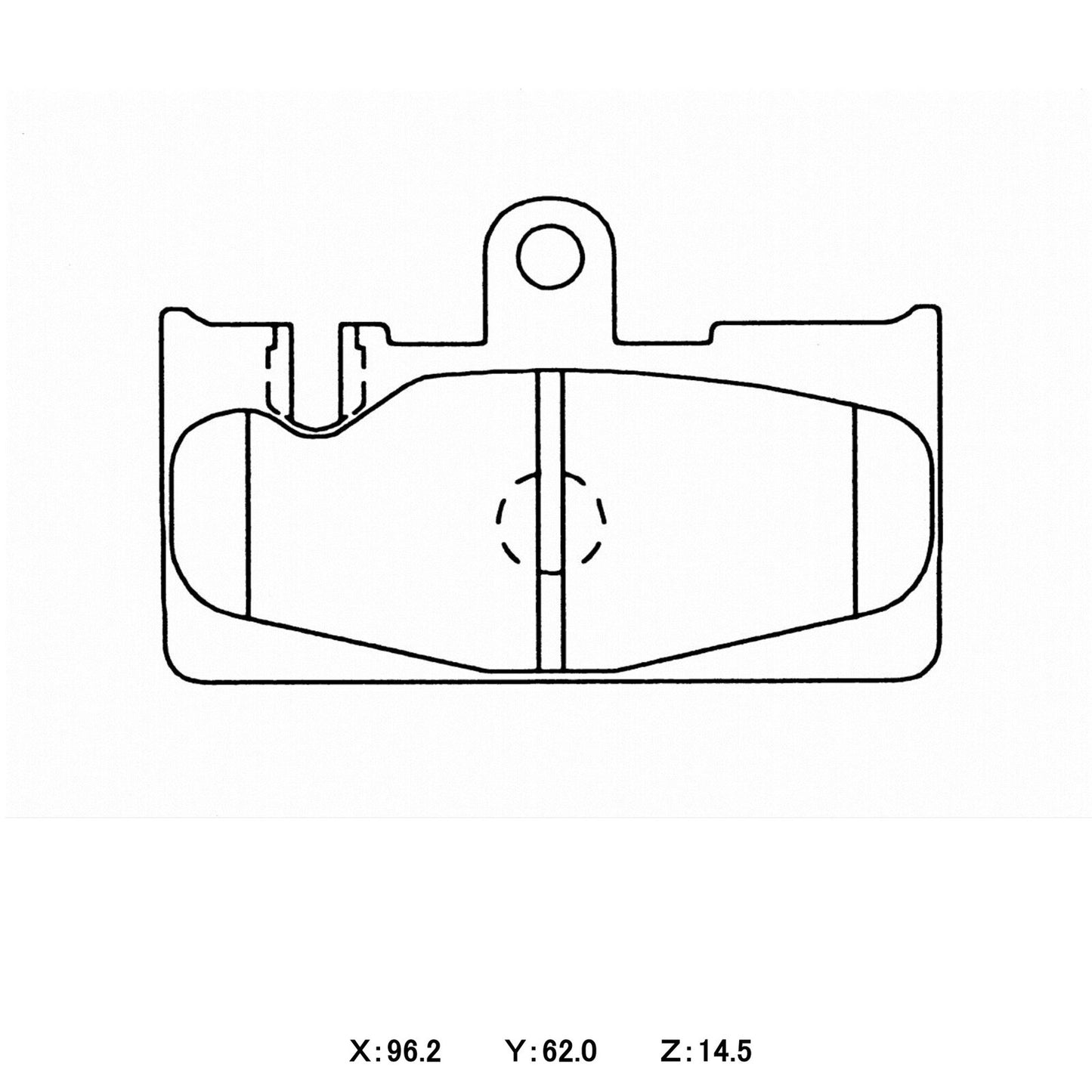 WinmaX Brake Pads Lexus LS 430 UCF30