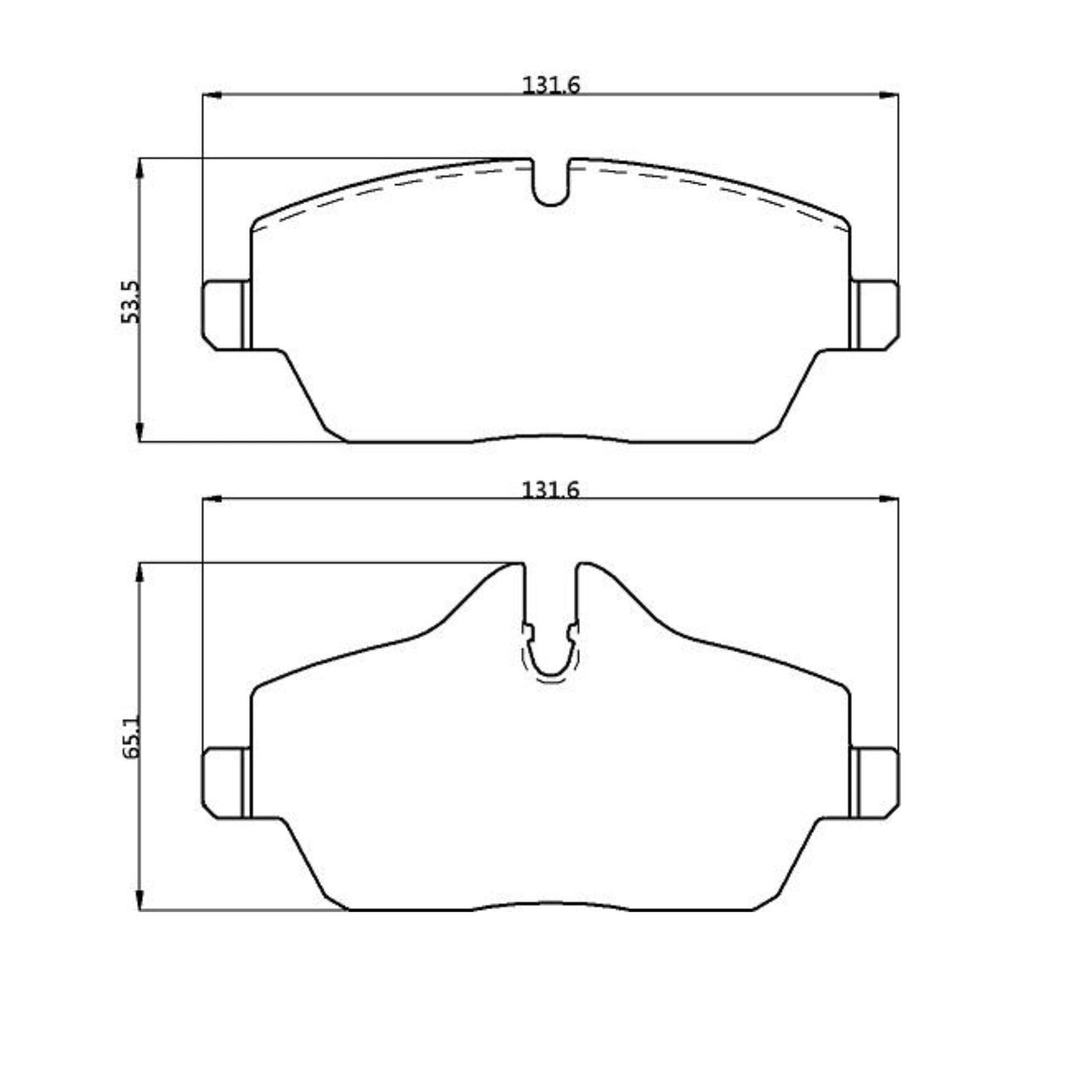 WinmaX Brake Pads BMW 1 series / MINI Cooper