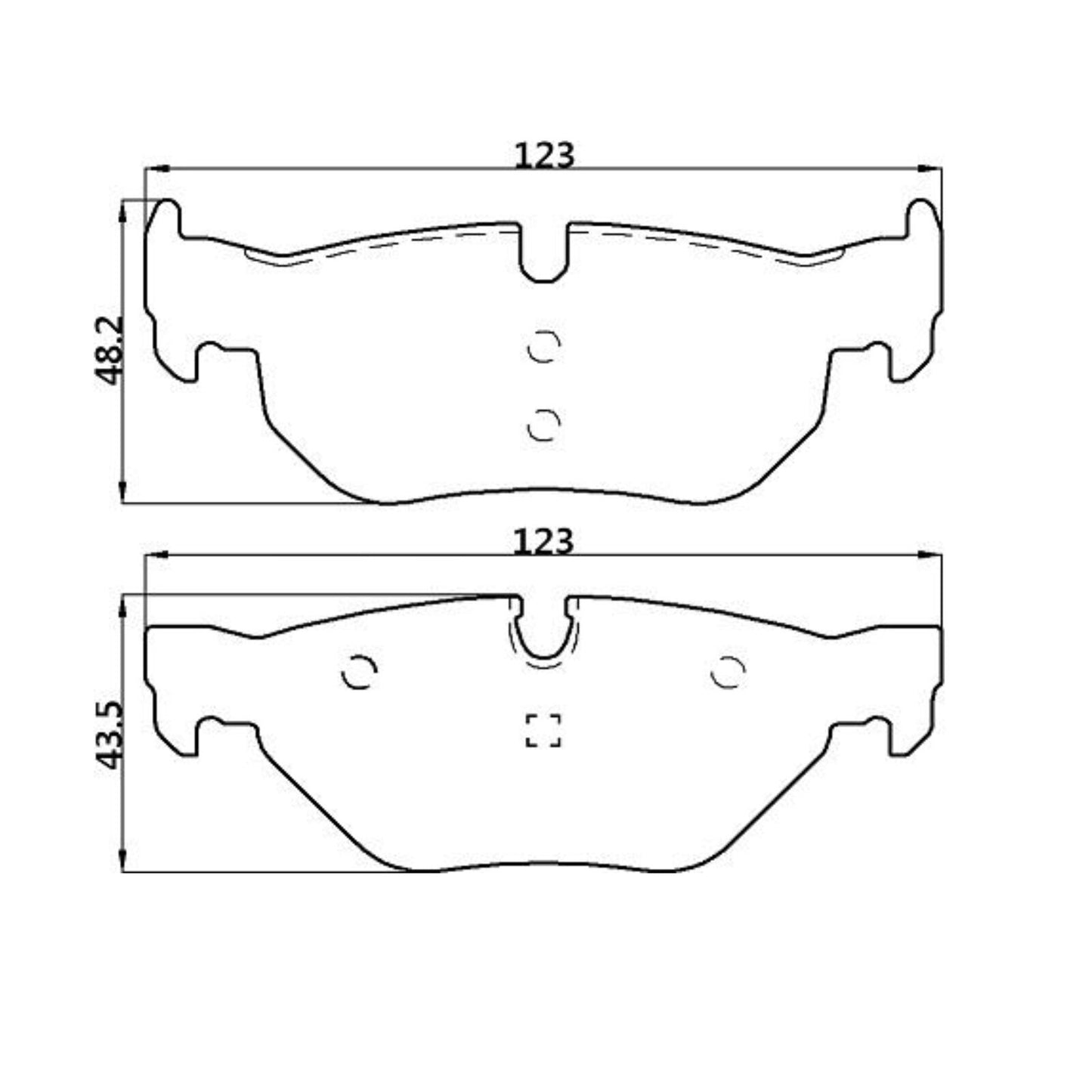WinmaX Brake Pads BMW E87 130i